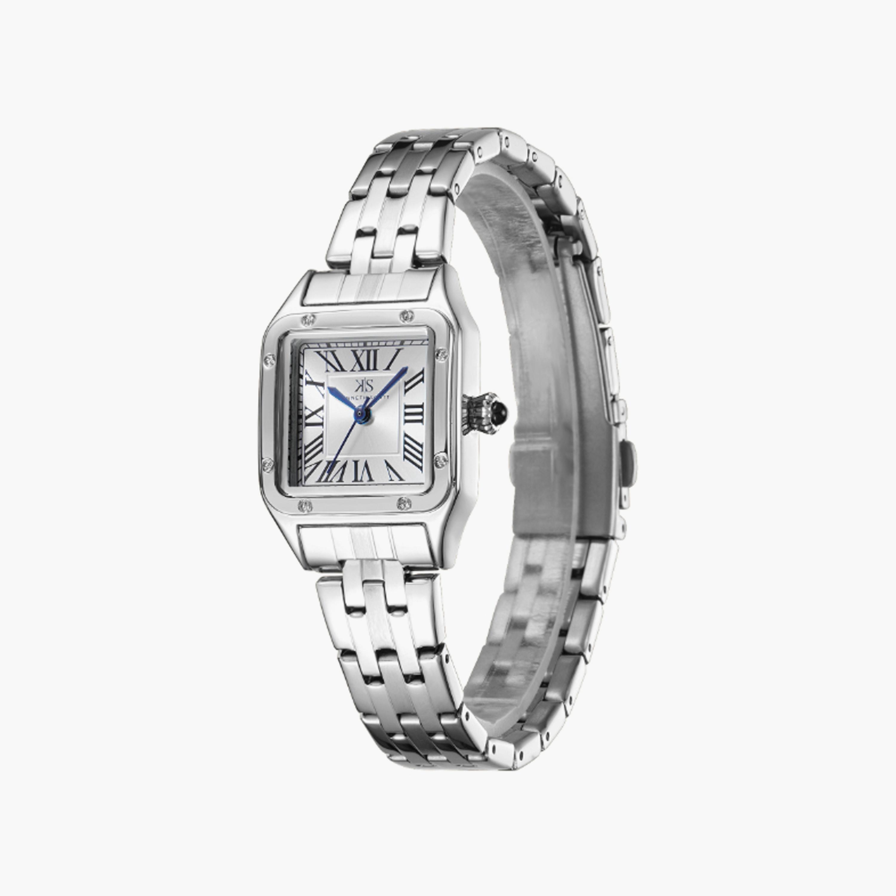 K25512-SBSW | ساعة حريمي أنالوج ستانلس ستيل من كينيث سكوت فضي مقاس 24 مم-women-watchesandjewellery-watches-image-2