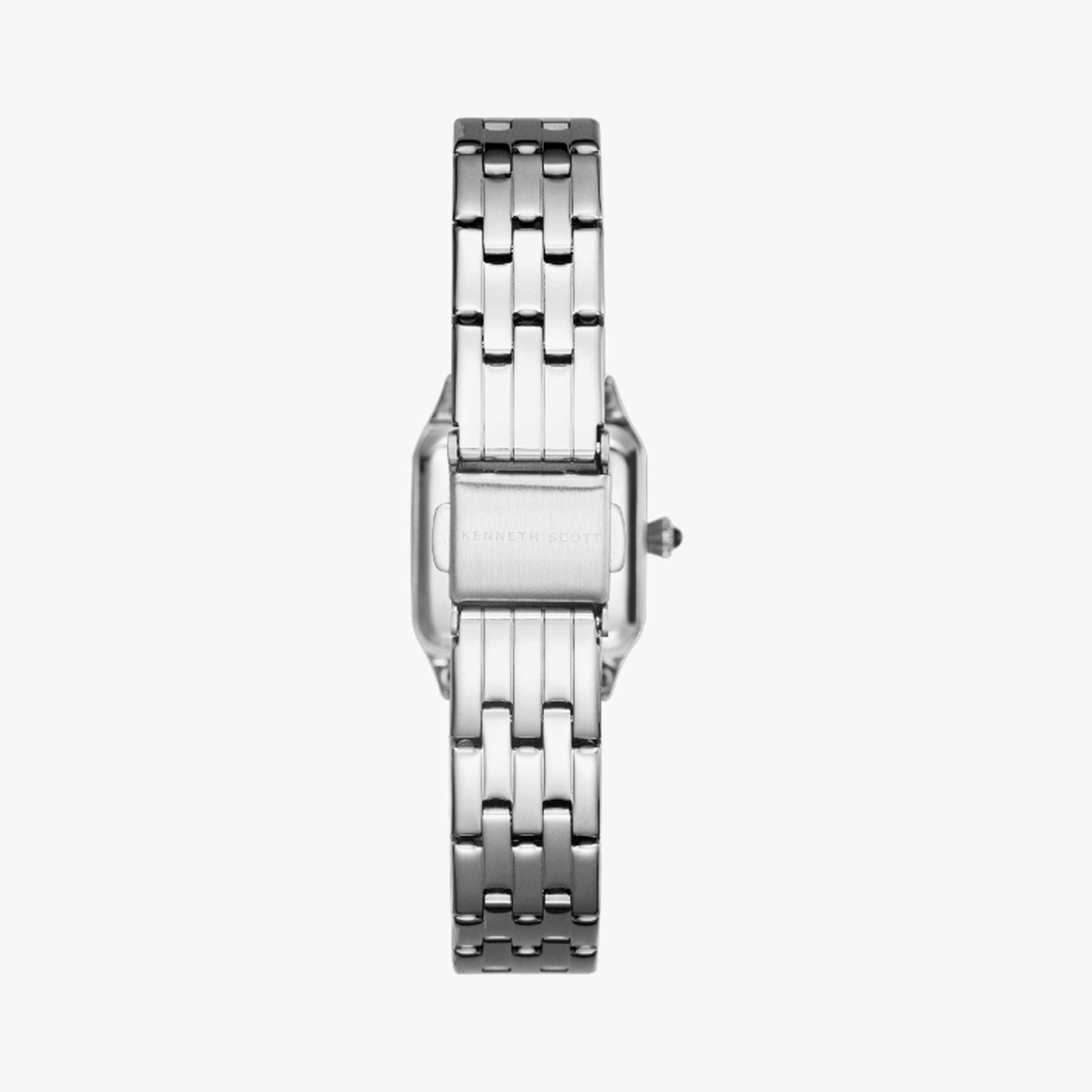 K25512-SBSW | ساعة حريمي أنالوج ستانلس ستيل من كينيث سكوت فضي مقاس 24 مم-women-watchesandjewellery-watches-image-3