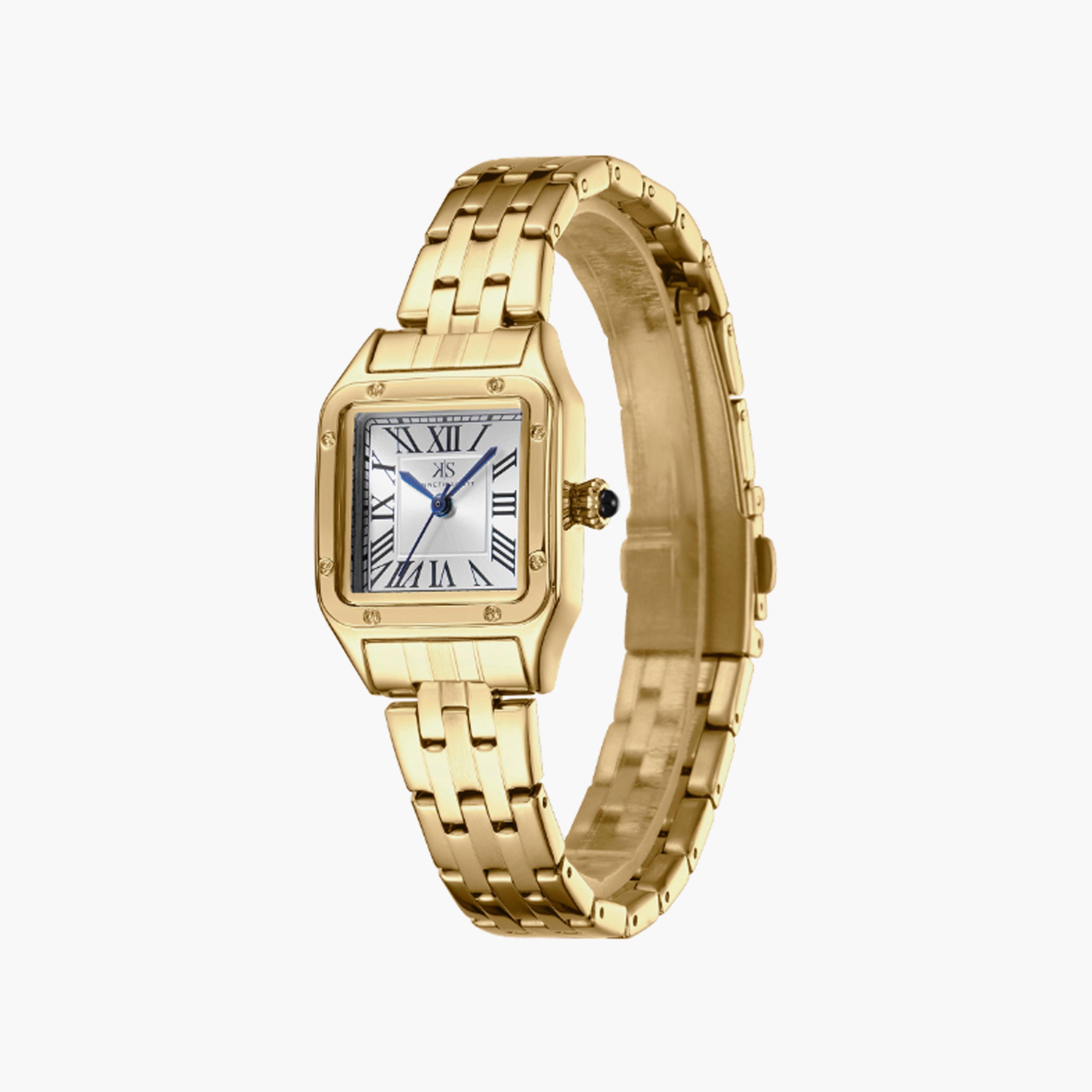 Kenneth Scott Women's 24 MM Gold Analog Stainless Steel Watch | K25512-GBGW-women-watchesandjewellery-watches-image-2