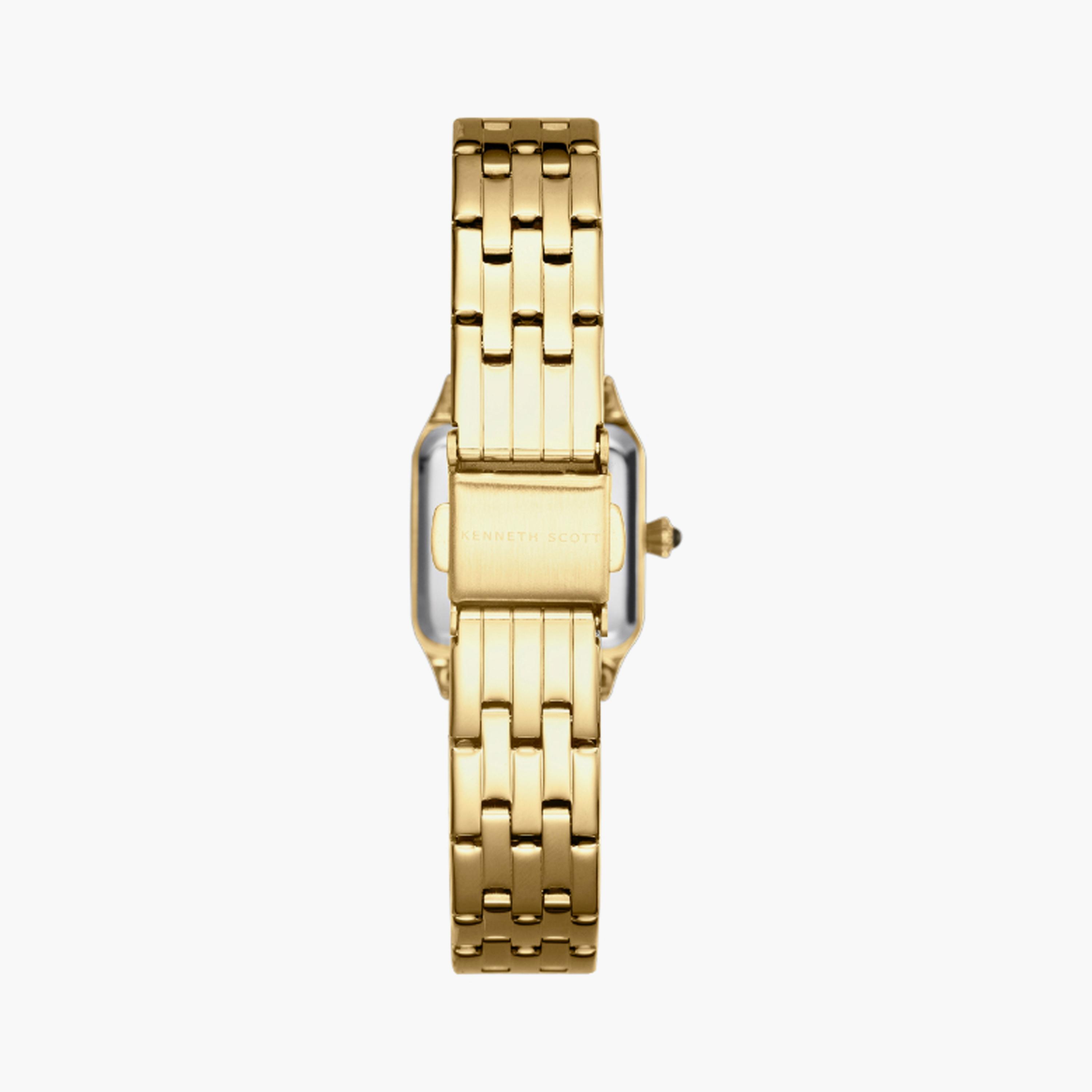 Kenneth Scott Women's 24 MM Gold Analog Stainless Steel Watch | K25512-GBGW-women-watchesandjewellery-watches-image-3