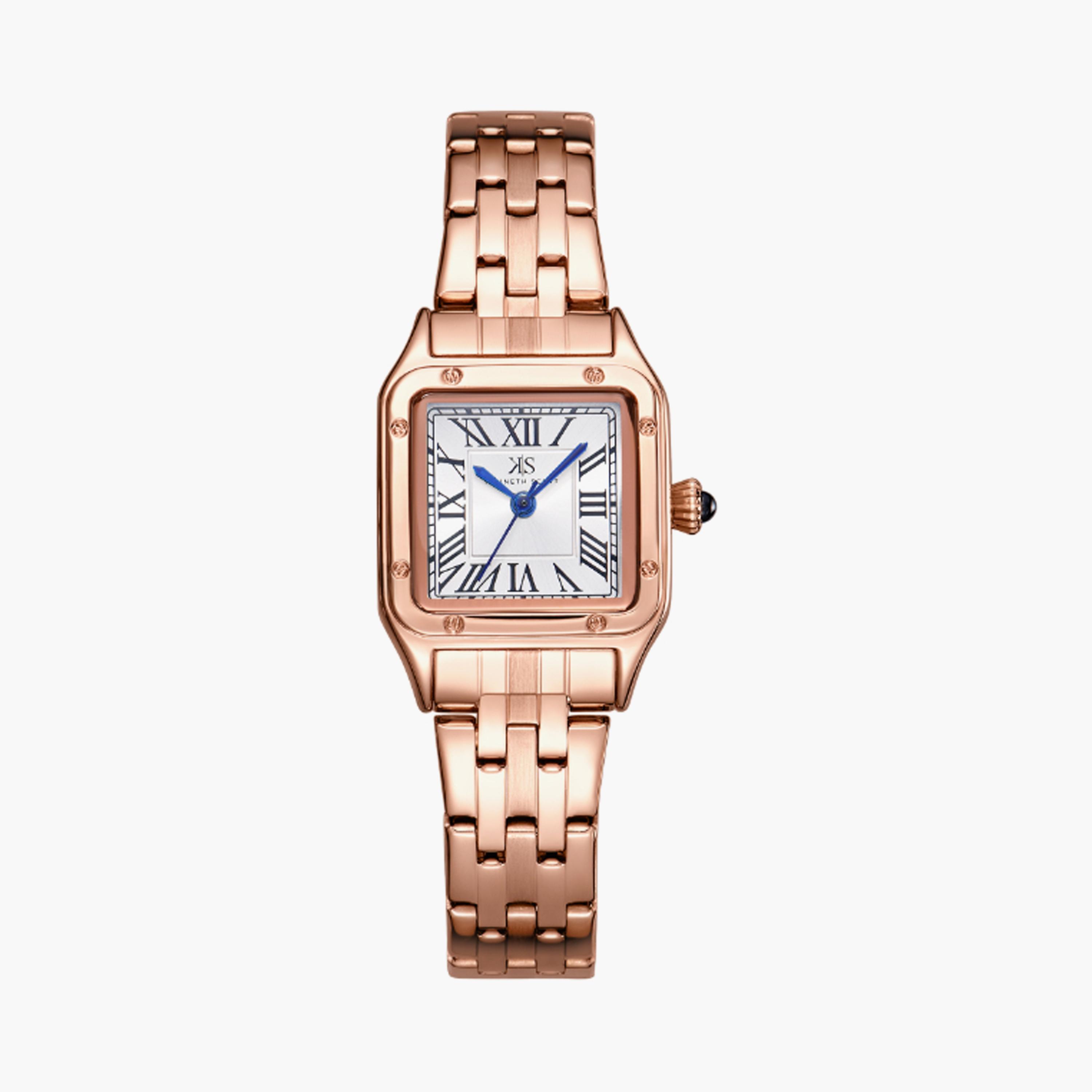 K25512-RBKW | ساعة حريمي أنالوج ستانلس ستيل من كينيث سكوت وردي ذهبي مقاس 24 مم-women-watchesandjewellery-watches-image-1