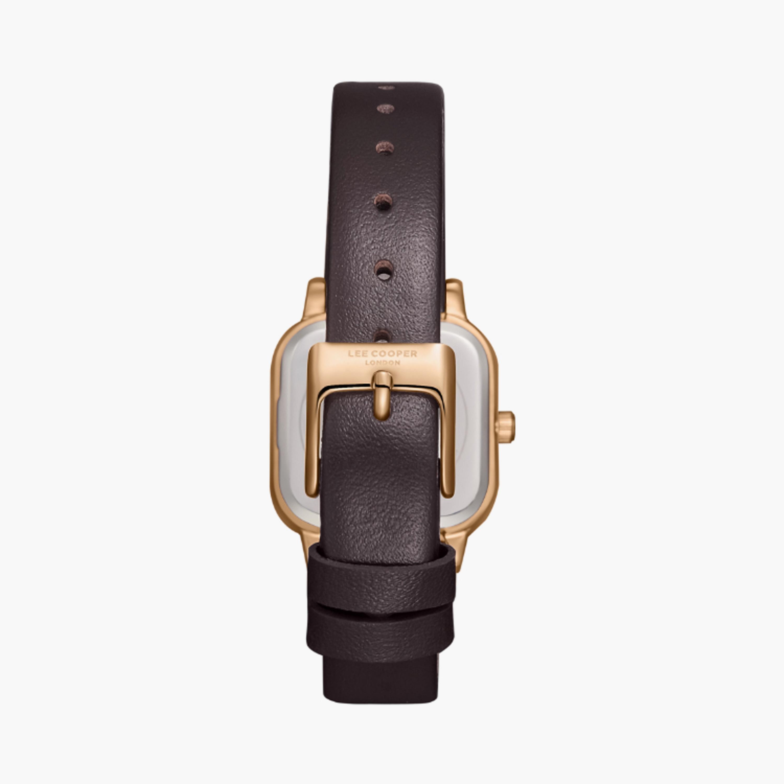 Lee Cooper Women's 26 MM Dark Brown Analog Leather Watch | LC08152.462-women-watchesandjewellery-watches-image-3