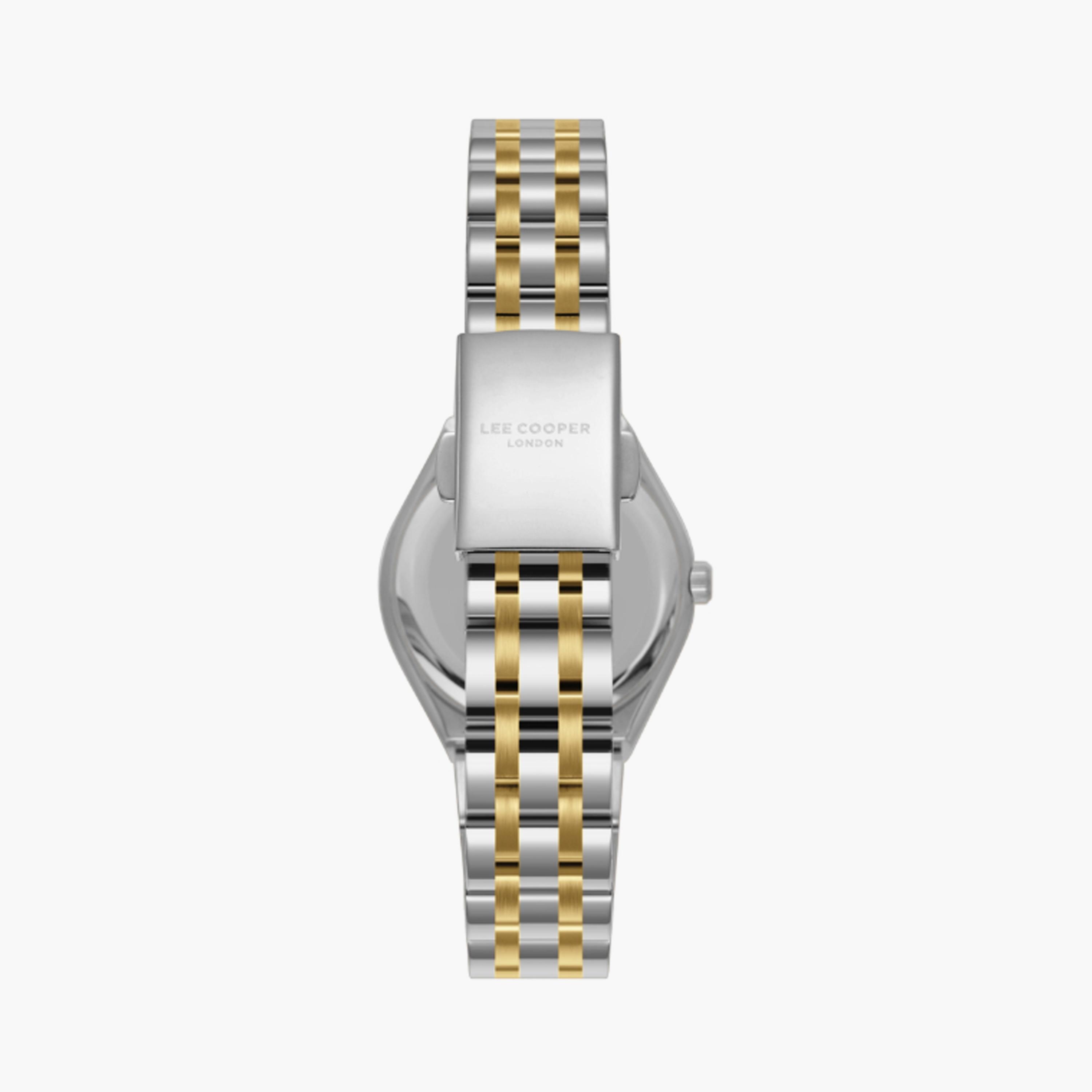Lee Cooper Women's 30 MM Silver & Gold Analog Stainless Steel Watch | LC08132.220-women-watchesandjewellery-watches-image-3