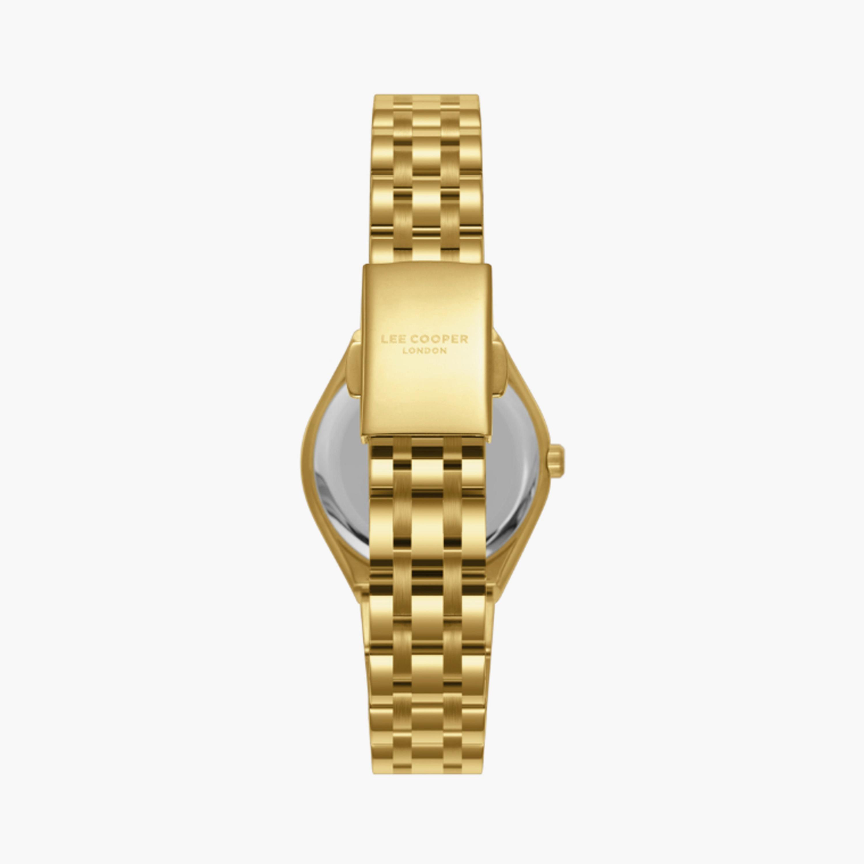 LC08132.120 | لي كوبر ساعة حريمي أنالوج ستانلس ستيل ذهبي مقاس 30 مم-women-watchesandjewellery-watches-image-3
