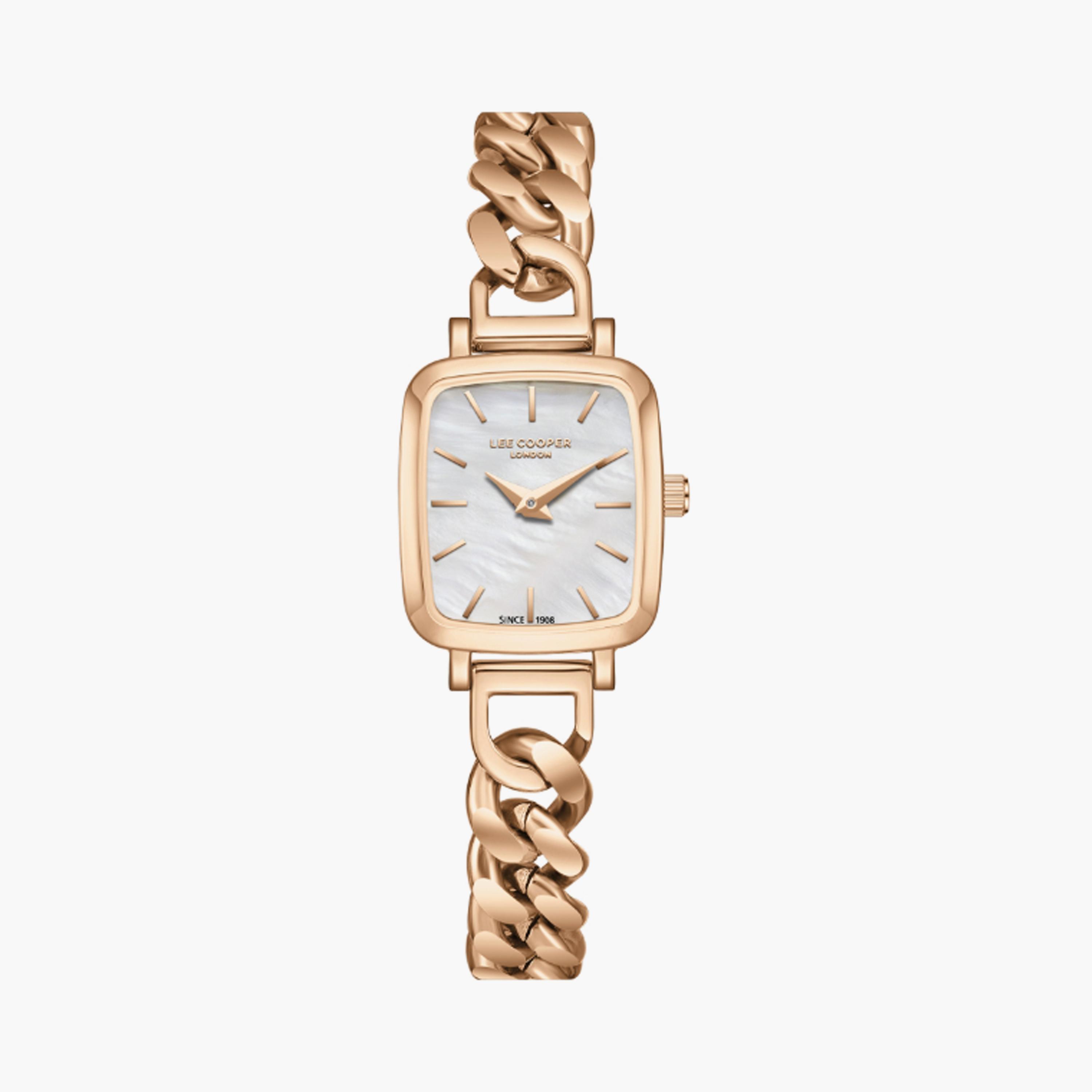 LC08130.420 | لي كوبر ساعة حريمي أنالوج ستانلس ستيل وردي ذهبي مقاس 22 مم-women-watchesandjewellery-watches-image-1