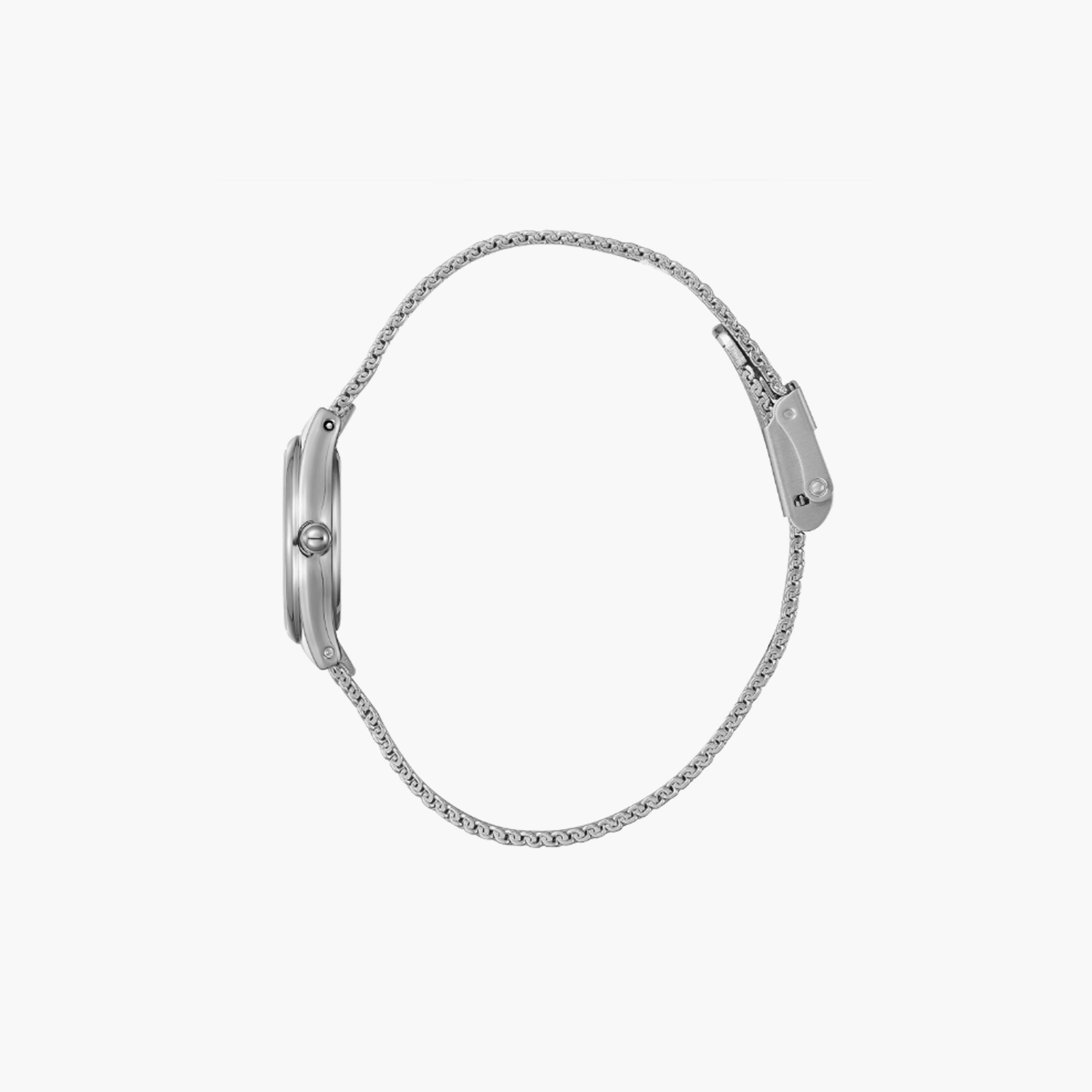 Lee Cooper Women's 24 MM Silver Analog Mesh Watch | LC08140.390-women-watchesandjewellery-watches-image-2