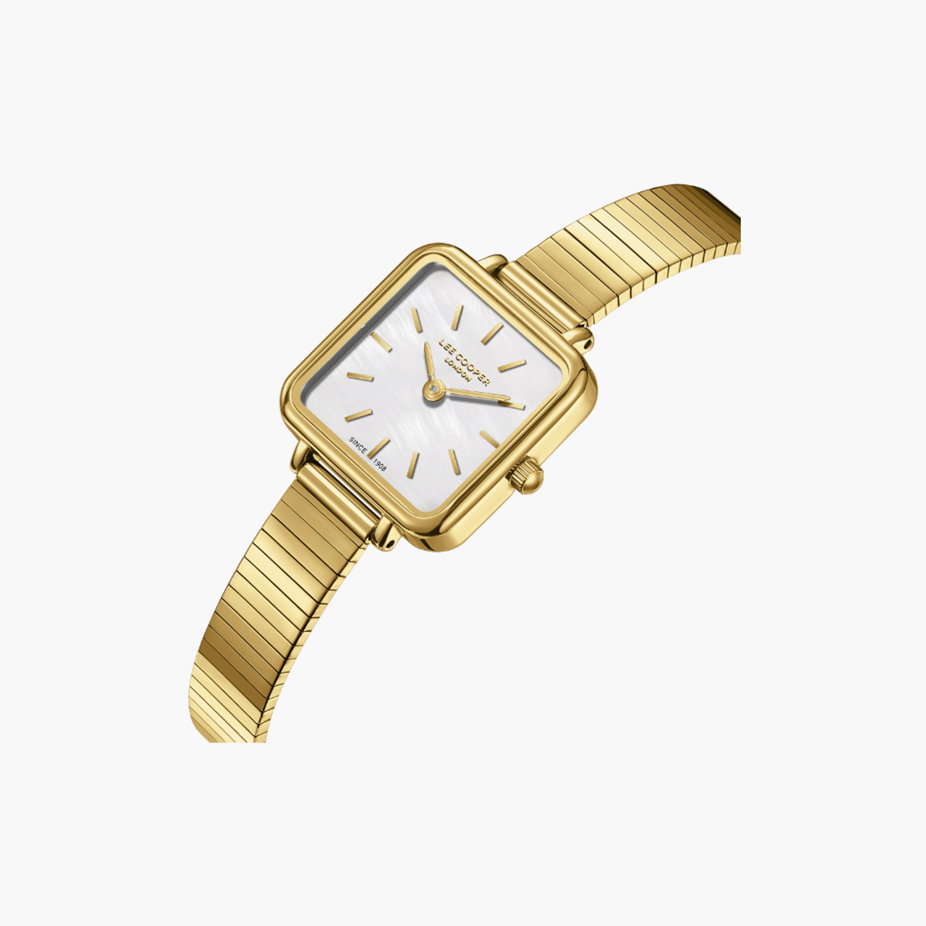 LC08138.120 | لي كوبر ساعة حريمي أنالوج ستانلس ستيل ذهبي مقاس 24 مم-women-watchesandjewellery-watches-image-4