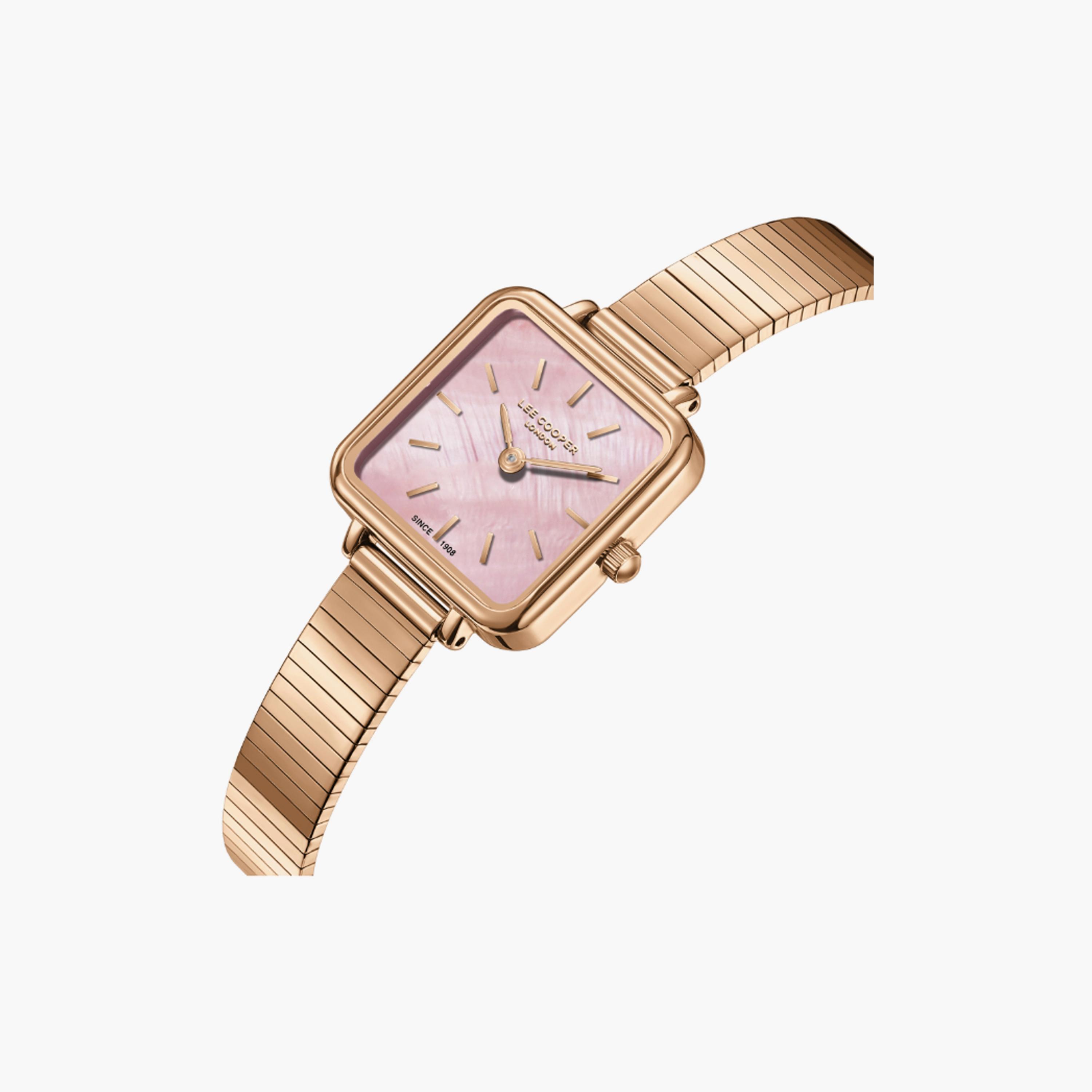 LC08138.480 | لي كوبر ساعة حريمي أنالوج ستانلس ستيل وردي ذهبي مقاس 24 مم-women-watchesandjewellery-watches-image-4