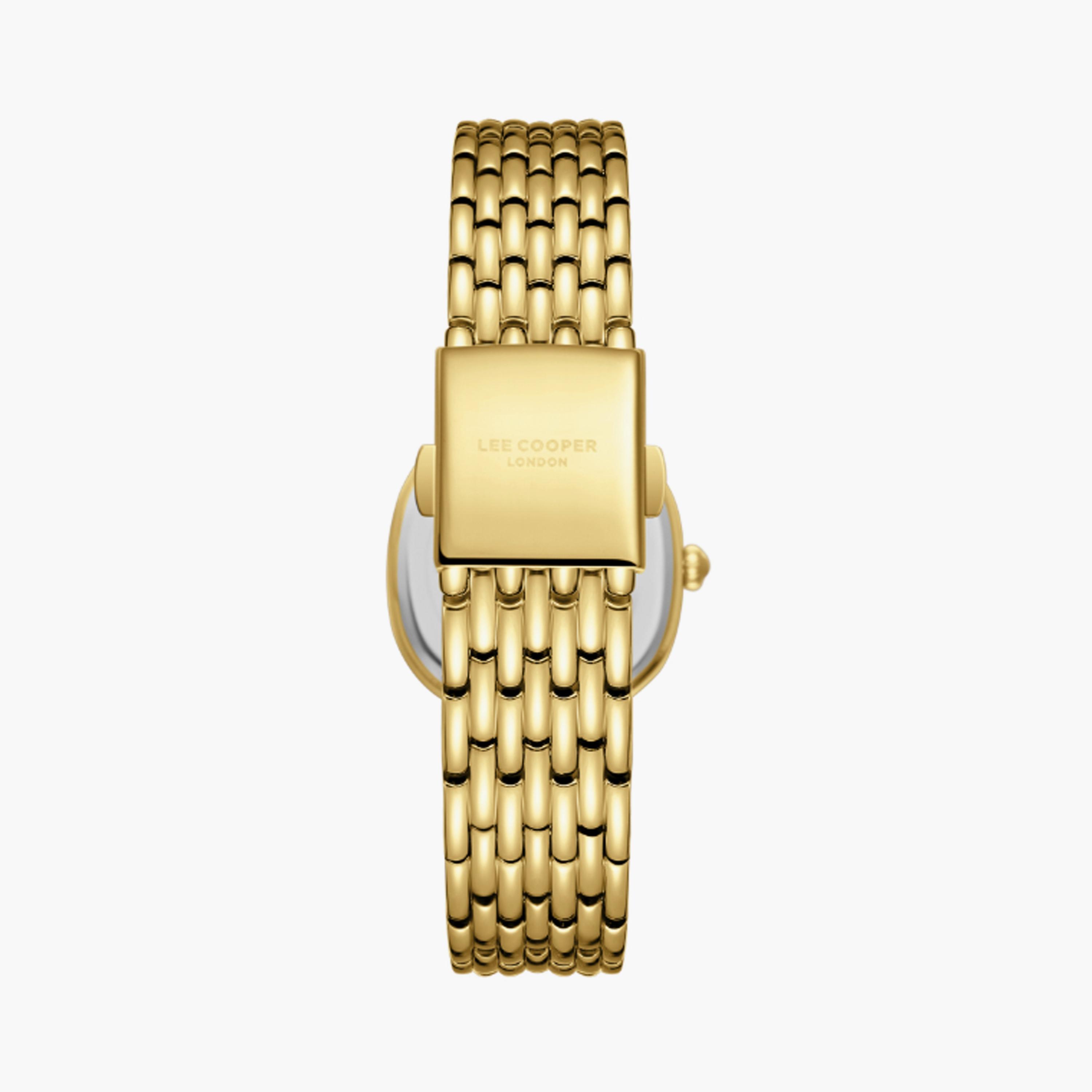 LC08159.170 | لي كوبر ساعة حريمي أنالوج ستانلس ستيل ذهبي مقاس 29 مم-women-watchesandjewellery-watches-image-3