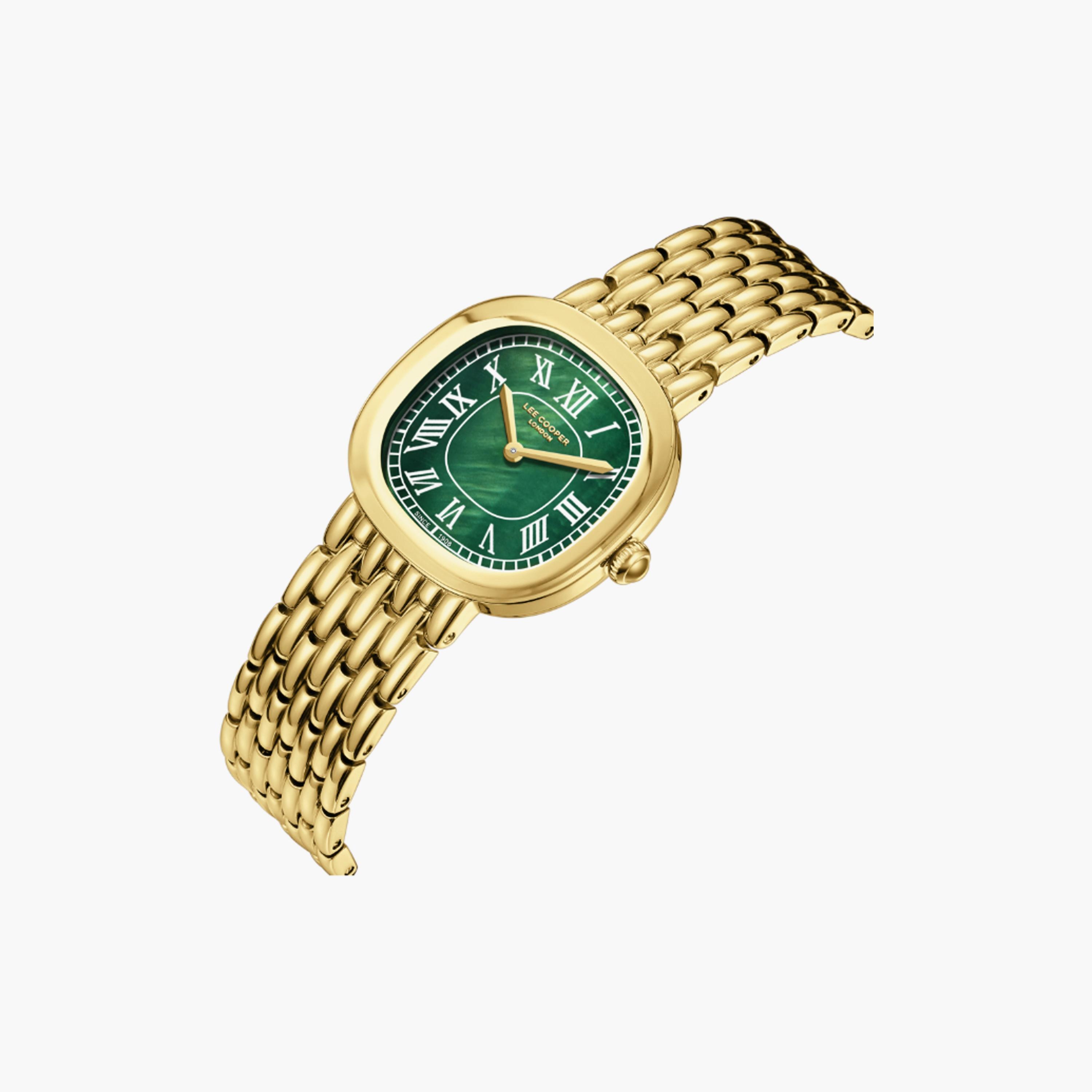 LC08159.170 | لي كوبر ساعة حريمي أنالوج ستانلس ستيل ذهبي مقاس 29 مم-women-watchesandjewellery-watches-image-4