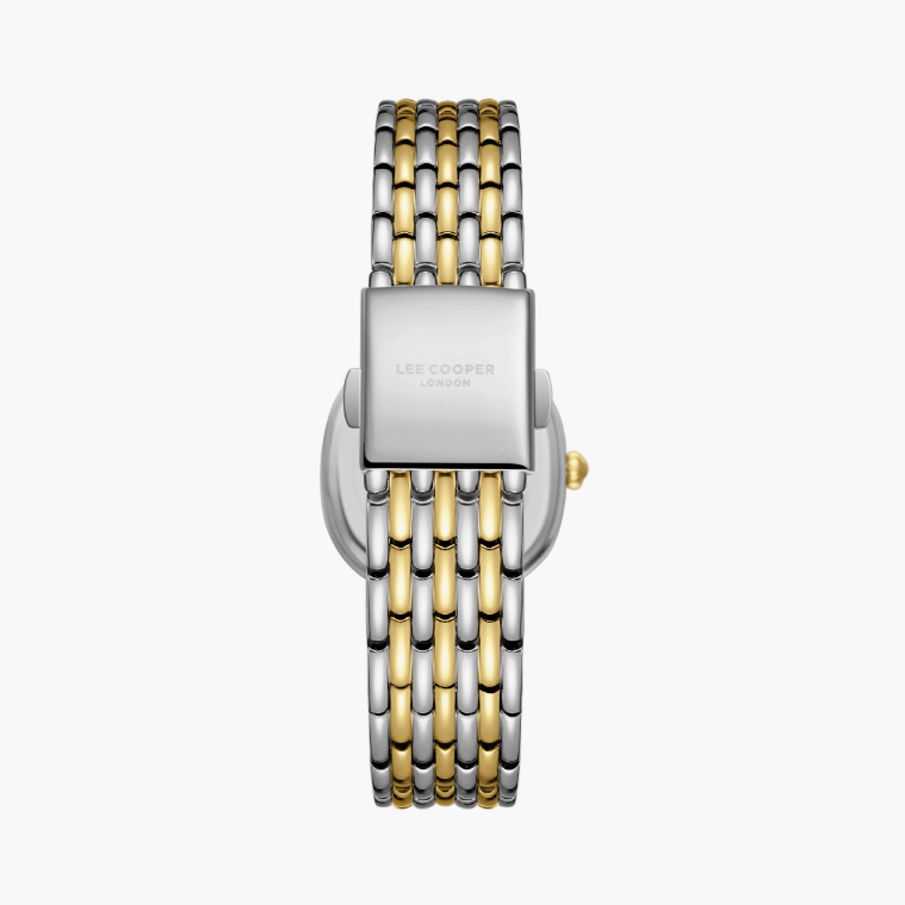 Lee Cooper Women's 29 MM Silver & Gold Analog Stainless Steel Watch | LC08159.220-women-watchesandjewellery-watches-image-3