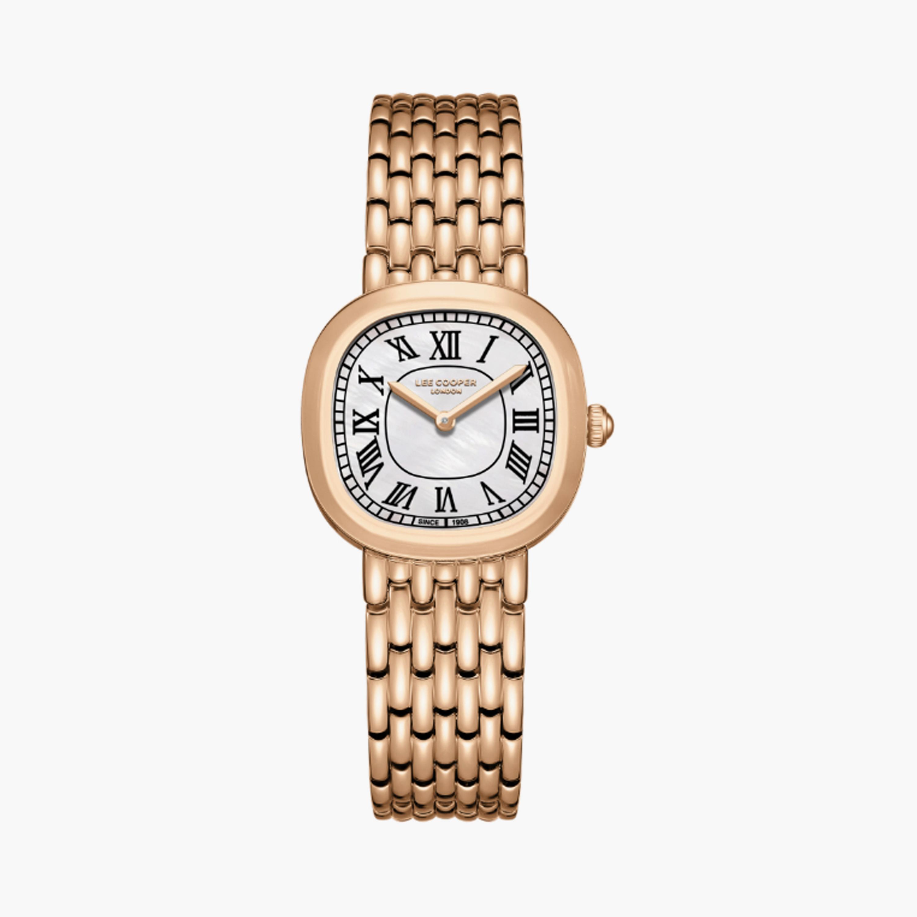 Lee Cooper Women's 29 MM Rose Gold Analog Stainless Steel Watch | LC08159.420-women-watchesandjewellery-watches-image-1