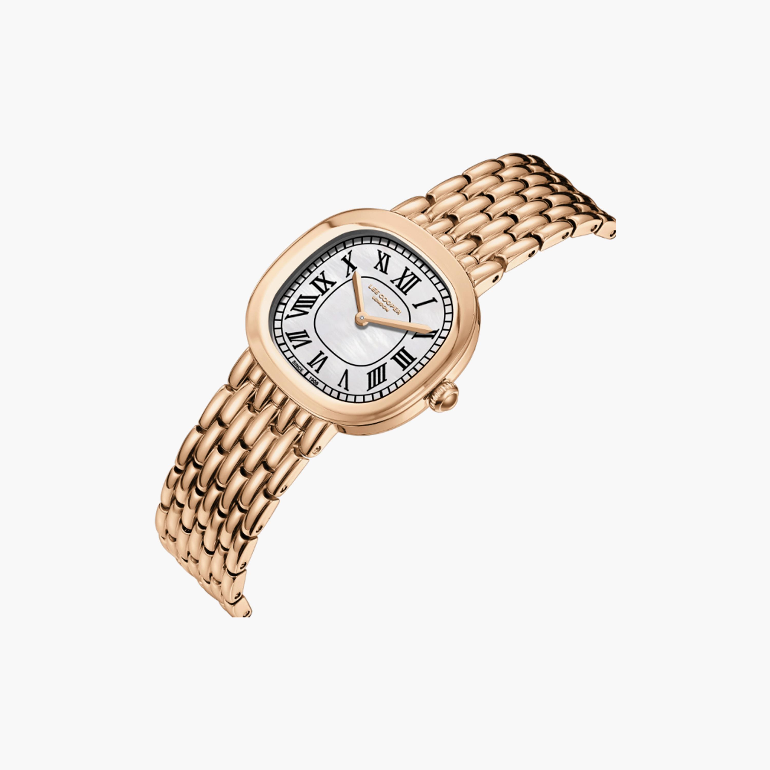LC08159.420 | لي كوبر ساعة حريمي أنالوج ستانلس ستيل وردي ذهبي مقاس 29 مم-women-watchesandjewellery-watches-image-4
