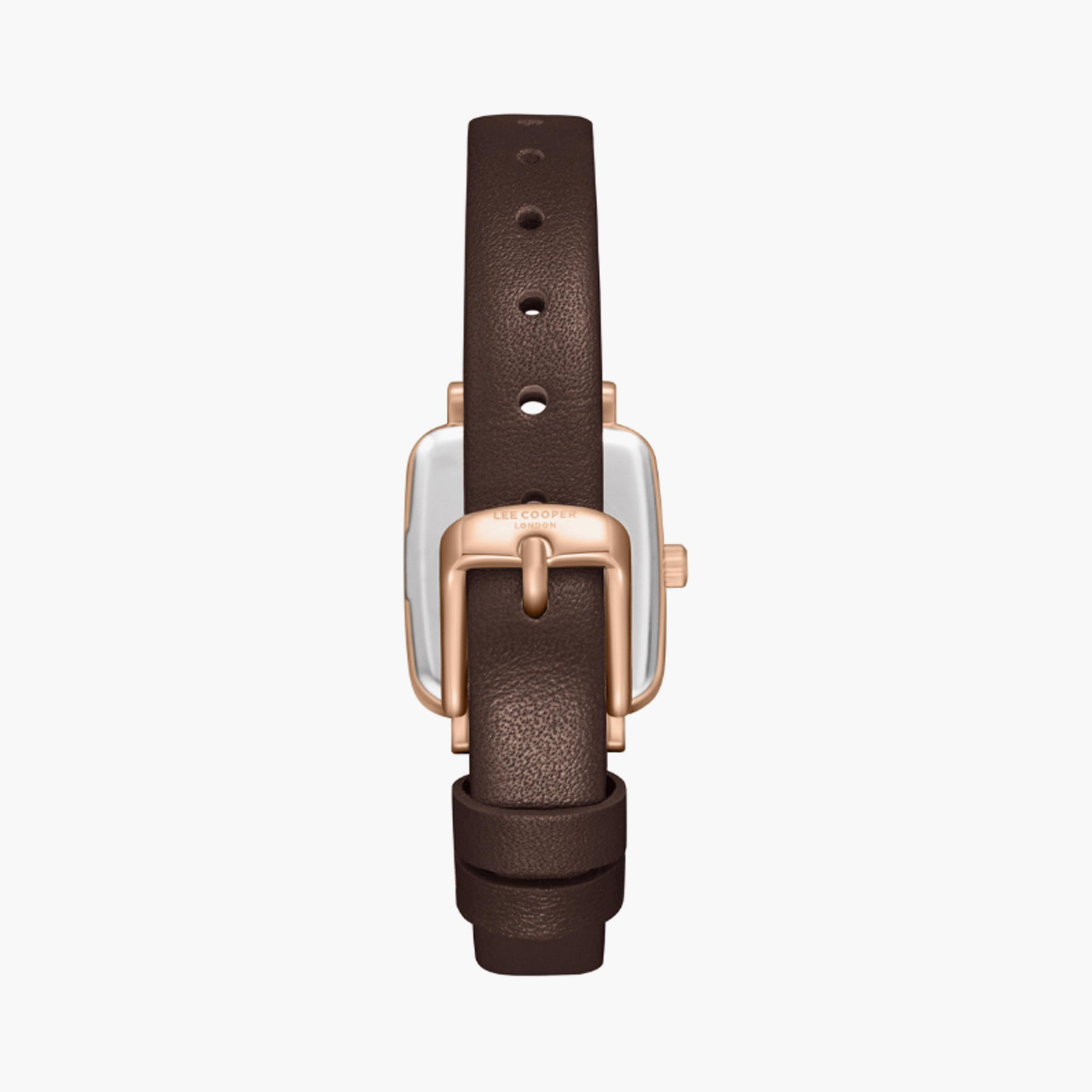 Lee Cooper Women's 22 MM Dark Brown Analog Leather Watch | LC08151.552-women-watchesandjewellery-watches-image-3