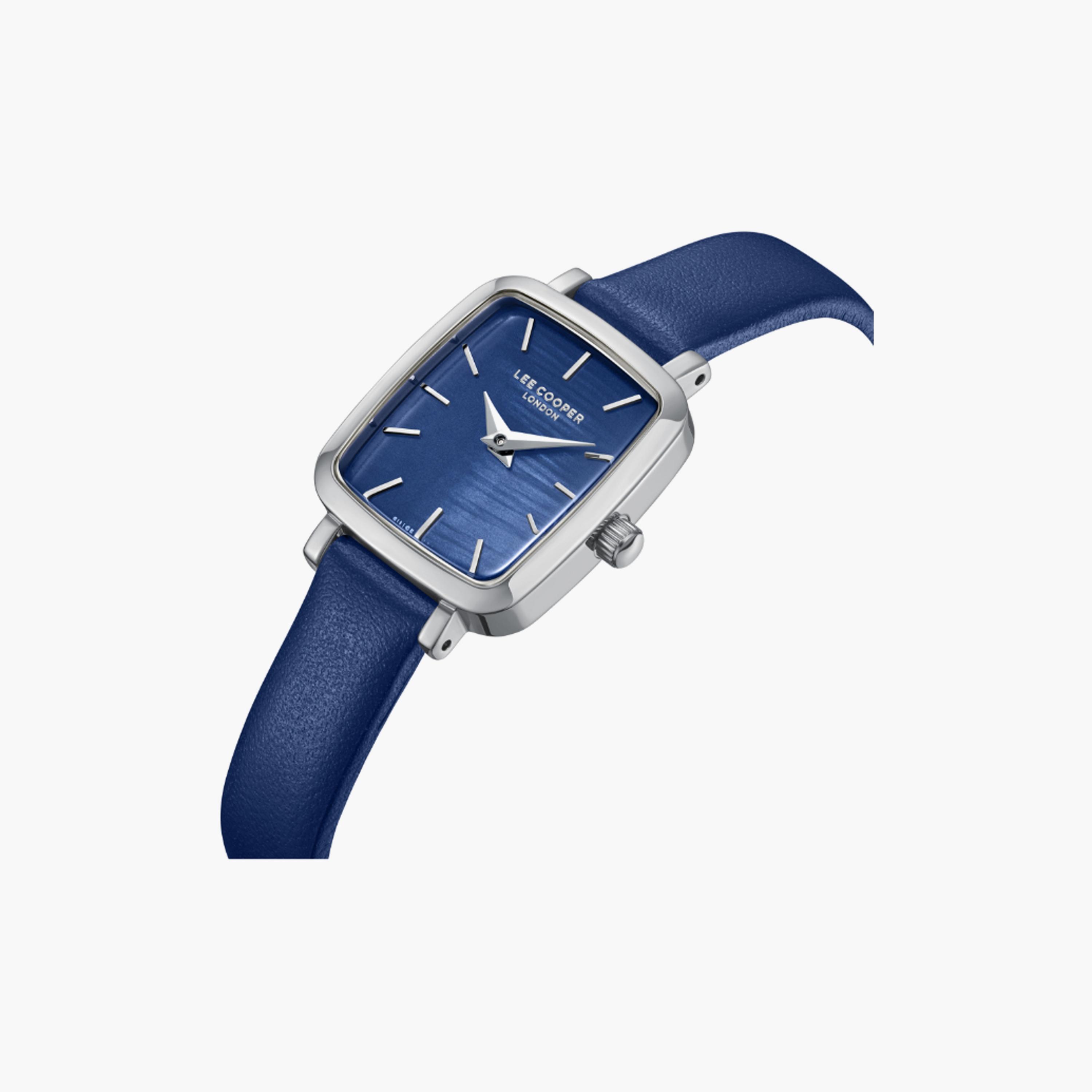 Lee Cooper Women's 22 MM Blue Analog Leather Watch | LC08151.399-women-watchesandjewellery-watches-image-4