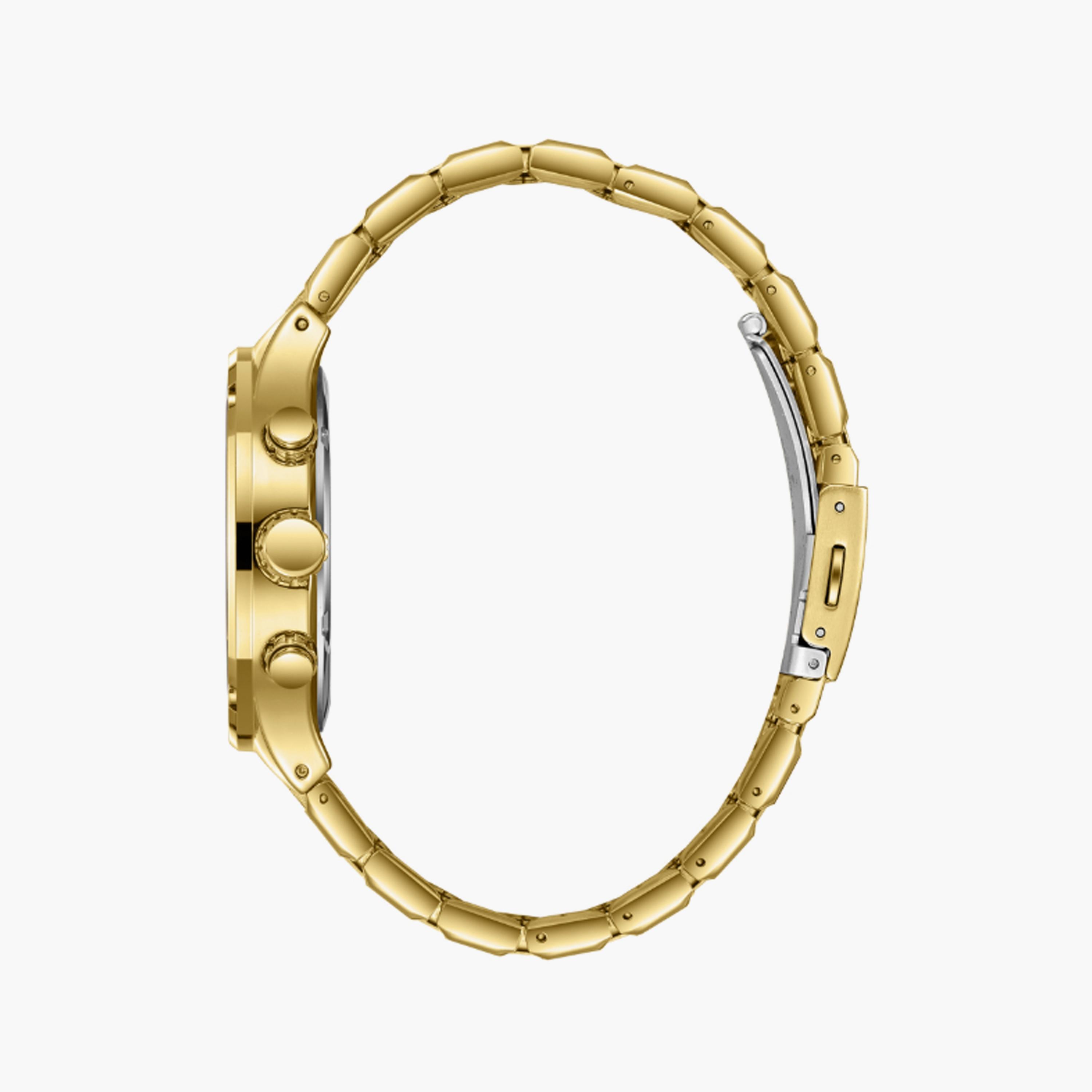 Lee Cooper Men's 43 MM Gold Multi-Function Stainless Steel Watch | LC08146.130-men-watchesandjewellery-watches-image-2