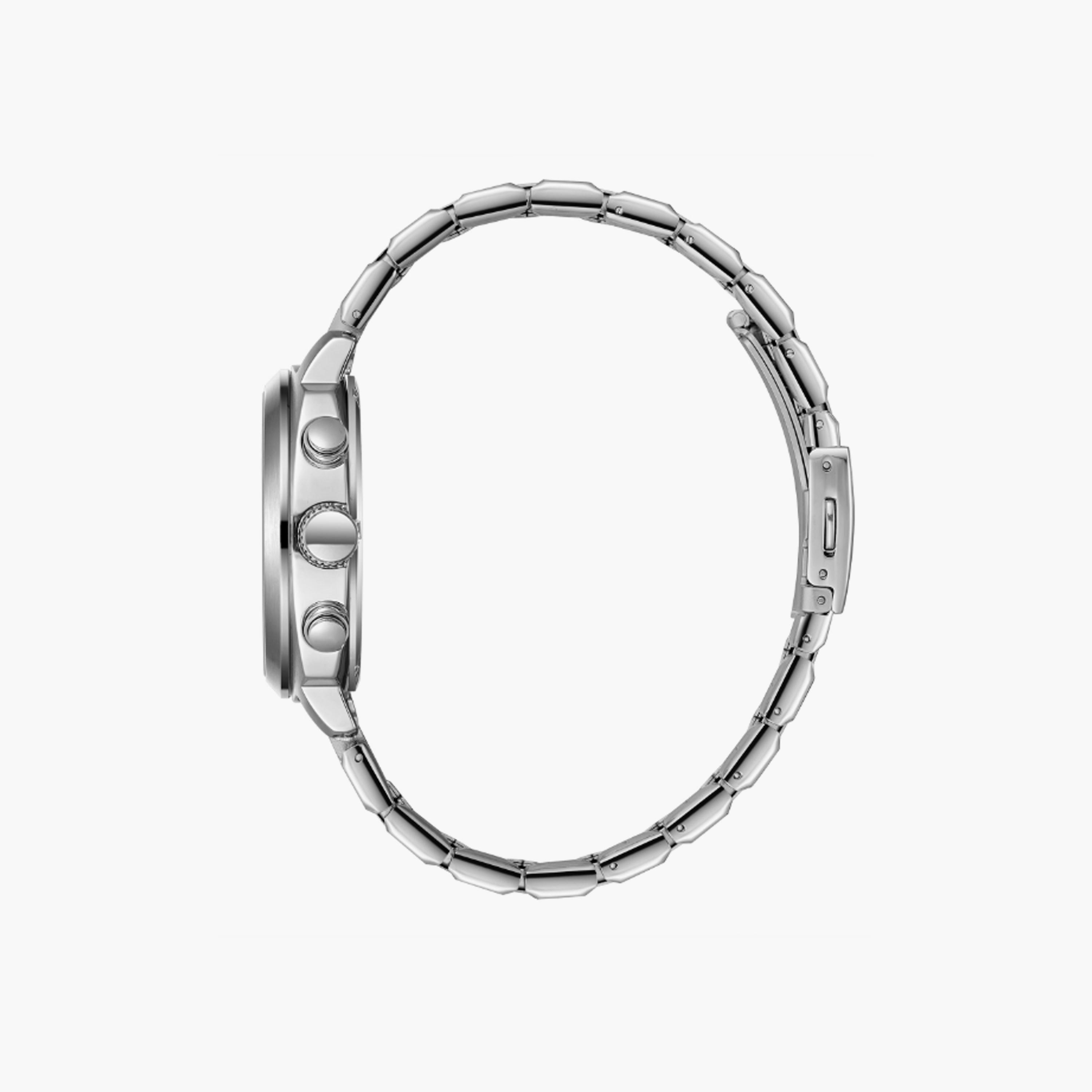Lee Cooper Men's 42 MM Silver Multi-Function Stainless Steel Watch | LC08144.330-men-watchesandjewellery-watches-image-2