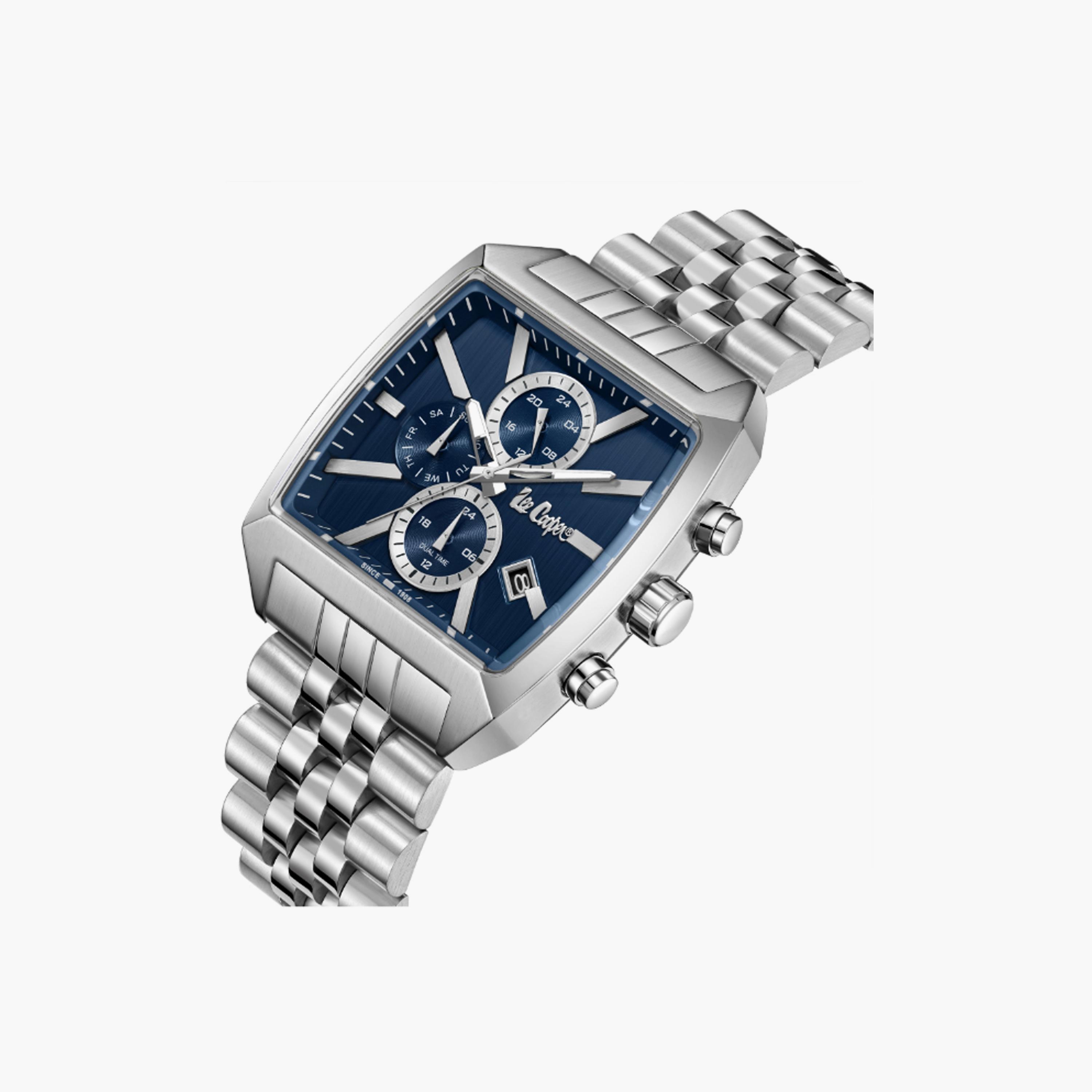 LC08139.390 | لي كوبر ساعة للرجال أنالوج متعددة الوظائف ستانلس ستيل فضي مقاس 40 مم-men-watchesandjewellery-watches-image-4