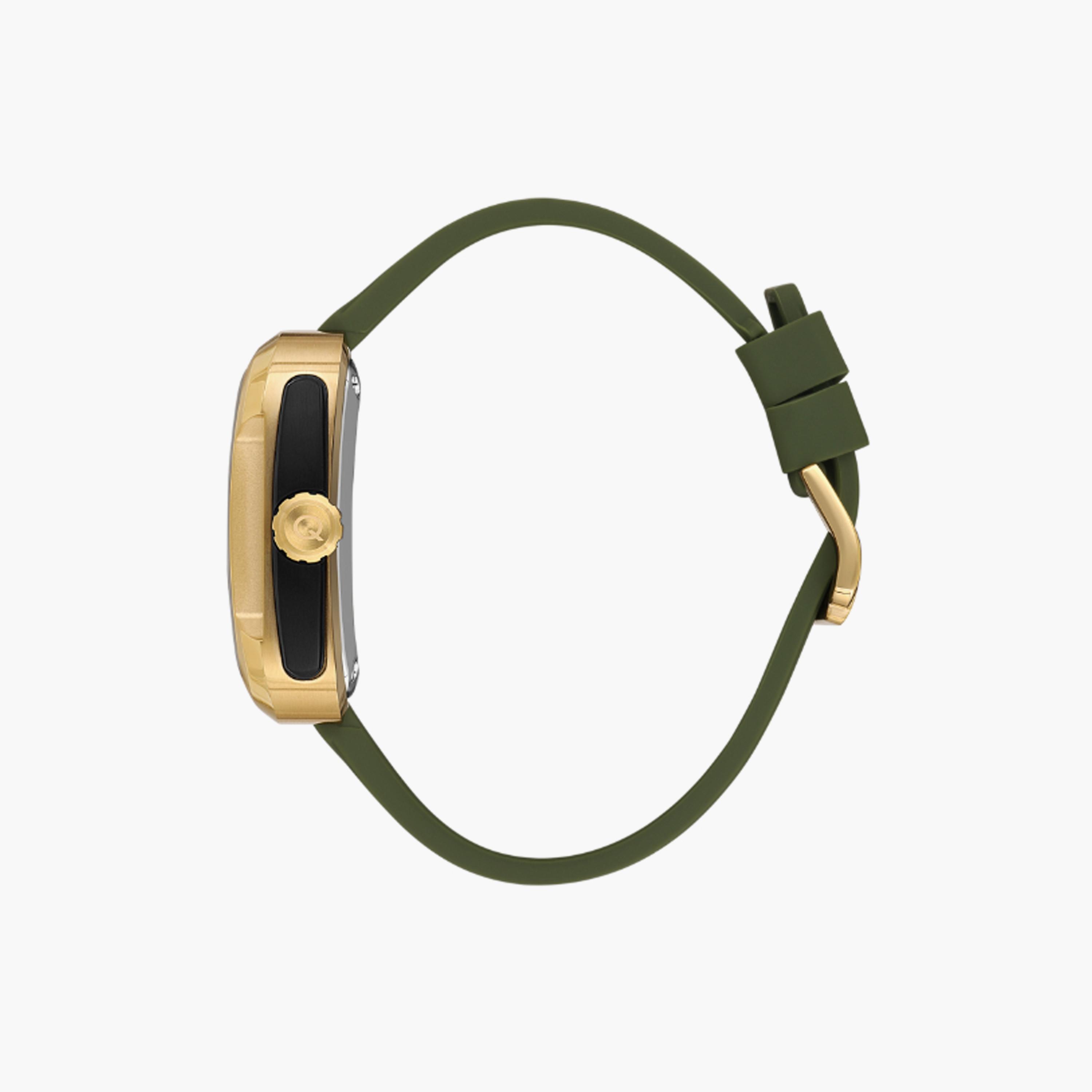 Quantum Men's 45 MM Green Automatic Silicone Watch | QMG1135.175-men-watchesandjewellery-watches-image-2