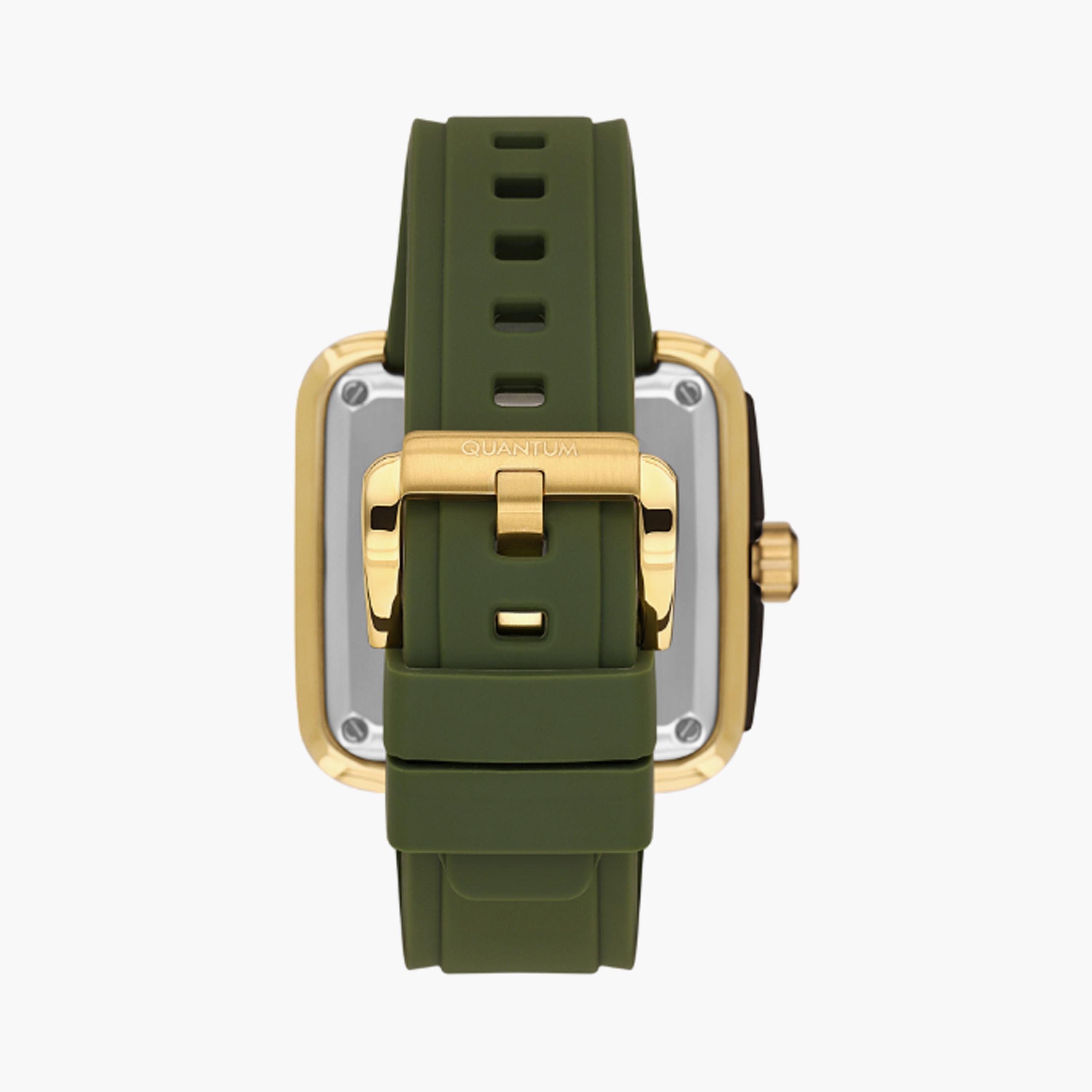 QMG1135.175 | ساعة للرجال اوتوماتيك بسوار سيليكون من كوانتوم اخضر مقاس 45 مم-men-watchesandjewellery-watches-image-3