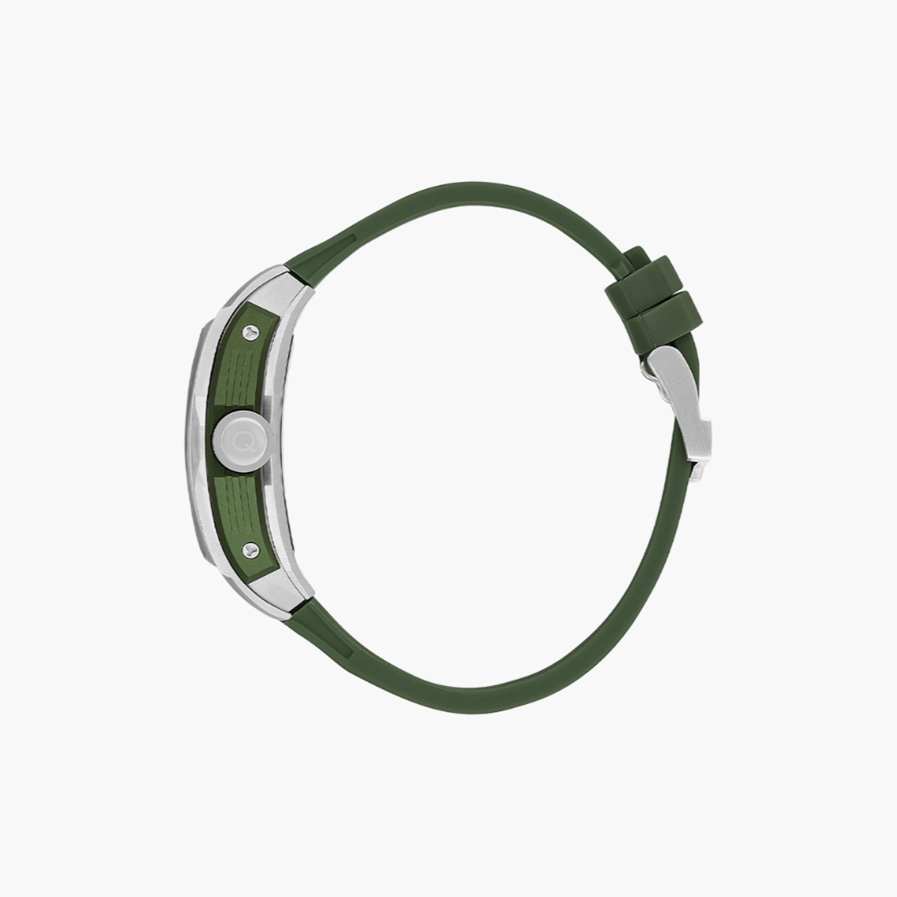 QMG1103.355 | ساعة للرجال اوتوماتيك بسوار سيليكون من كوانتوم اخضر مقاس 47 مم-men-watchesandjewellery-watches-image-2