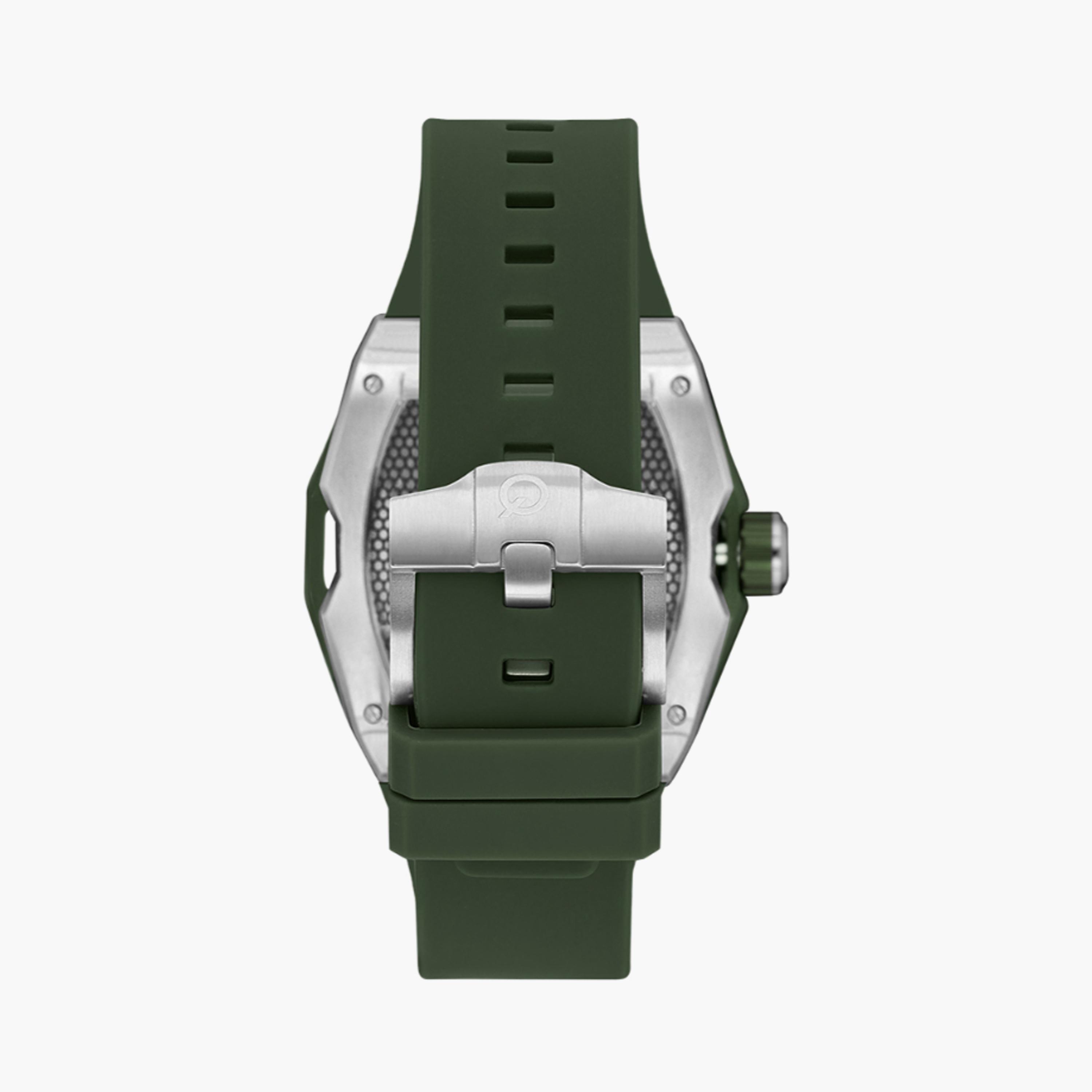 QMG1103.355 | ساعة للرجال اوتوماتيك بسوار سيليكون من كوانتوم اخضر مقاس 47 مم-men-watchesandjewellery-watches-image-3