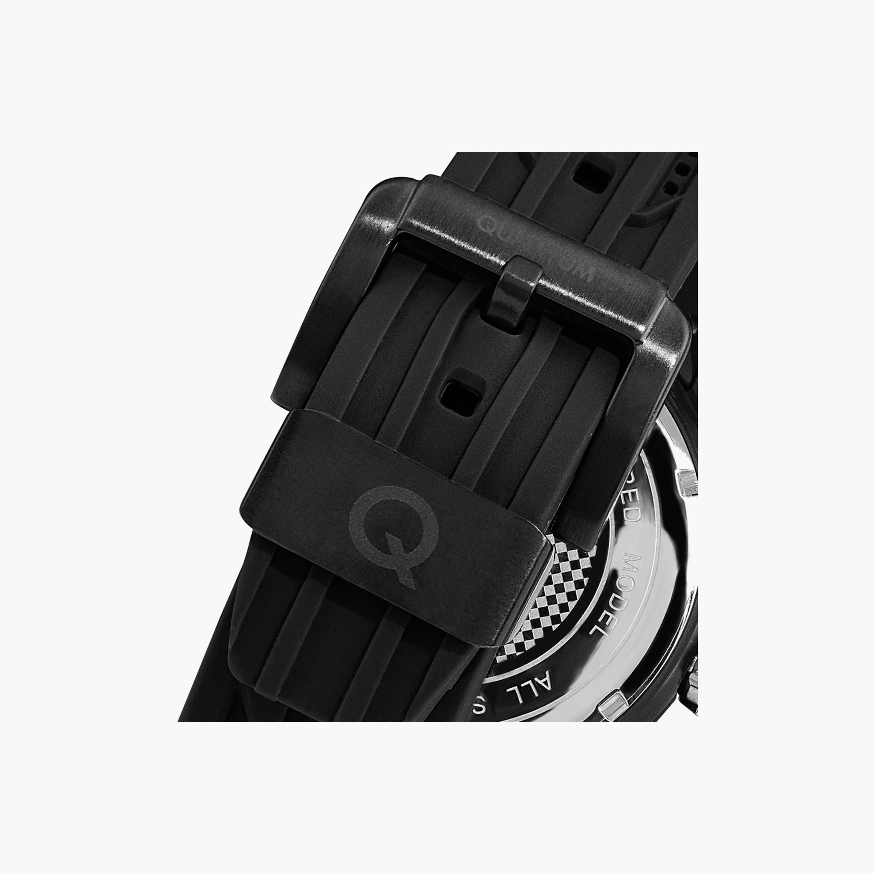 HNG893.631 | ساعة للرجال كرونوغراف بسوار سيليكون من كوانتوم اسود مقاس 47 مم-men-watchesandjewellery-watches-image-3