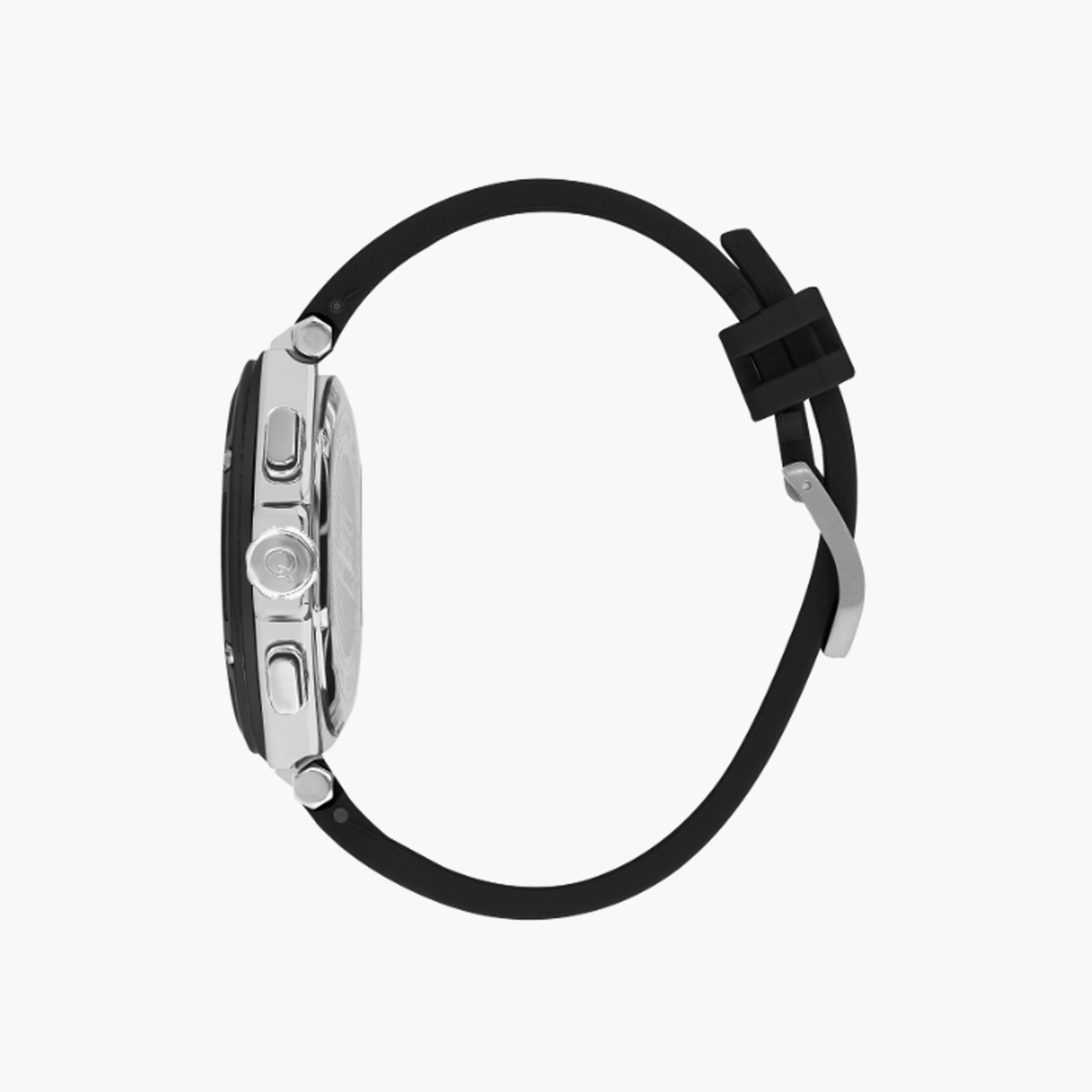 HNG1010.391 | ساعة للرجال كرونوغراف بسوار سيليكون من كوانتوم اسود مقاس 50 مم-men-watchesandjewellery-watches-image-2