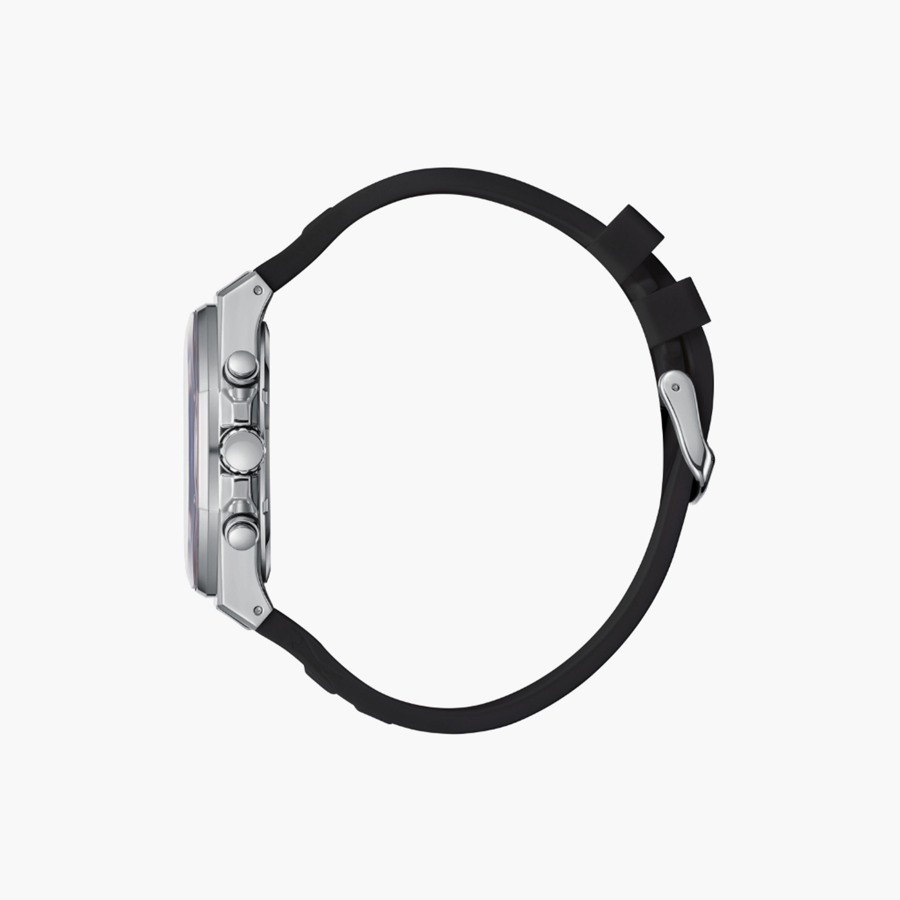 Slazenger Men's 44 MM Black Multi-Function Silicone Watch | SL.9.2390.2.01-men-watchesandjewellery-watches-image-2