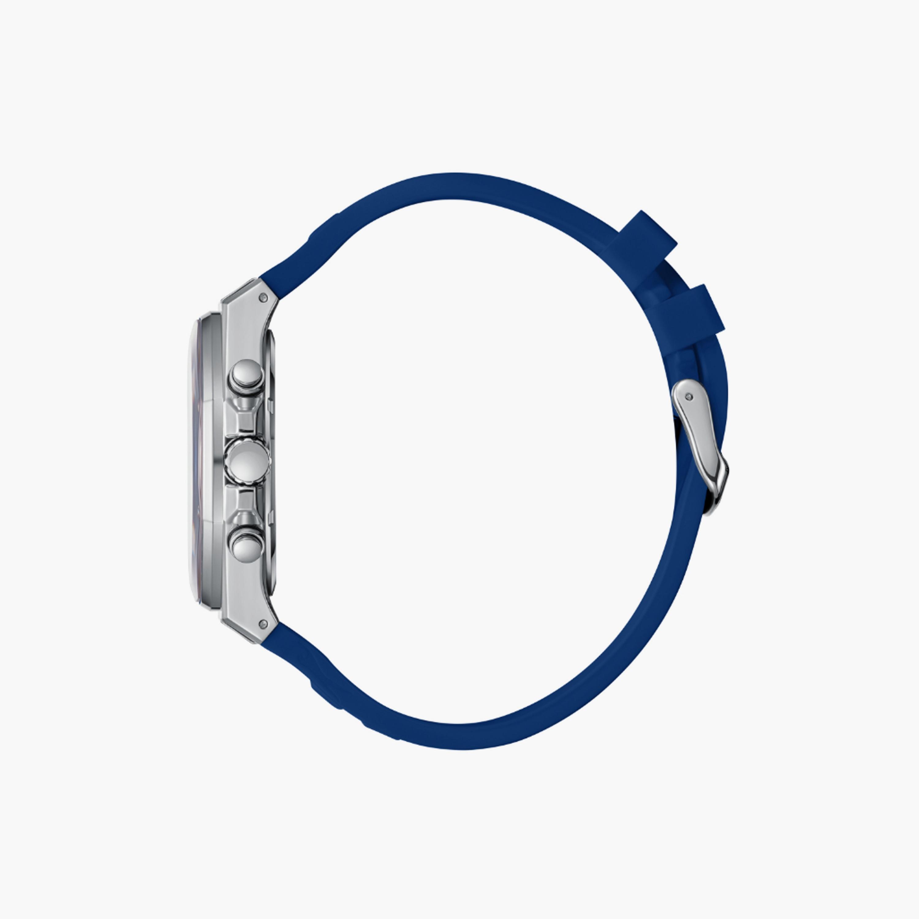 Slazenger Men's 44 MM Blue Multi-Function Silicone Watch | SL.9.2390.2.06-men-watchesandjewellery-watches-image-2