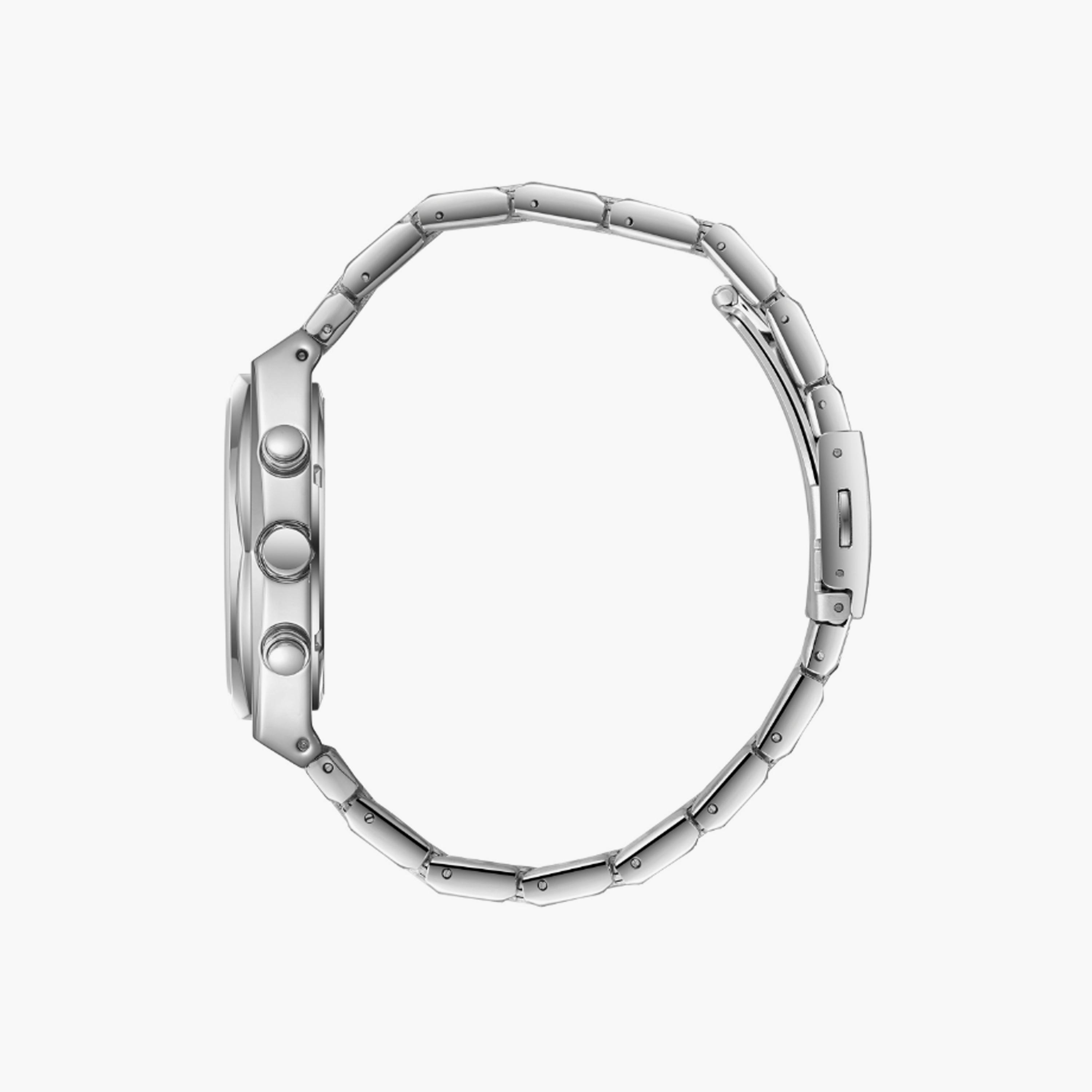 Slazenger Men's 44 MM Silver & Gold Multi-Function Stainless Steel Watch | SL.9.2346.2.01-men-watchesandjewellery-watches-image-2