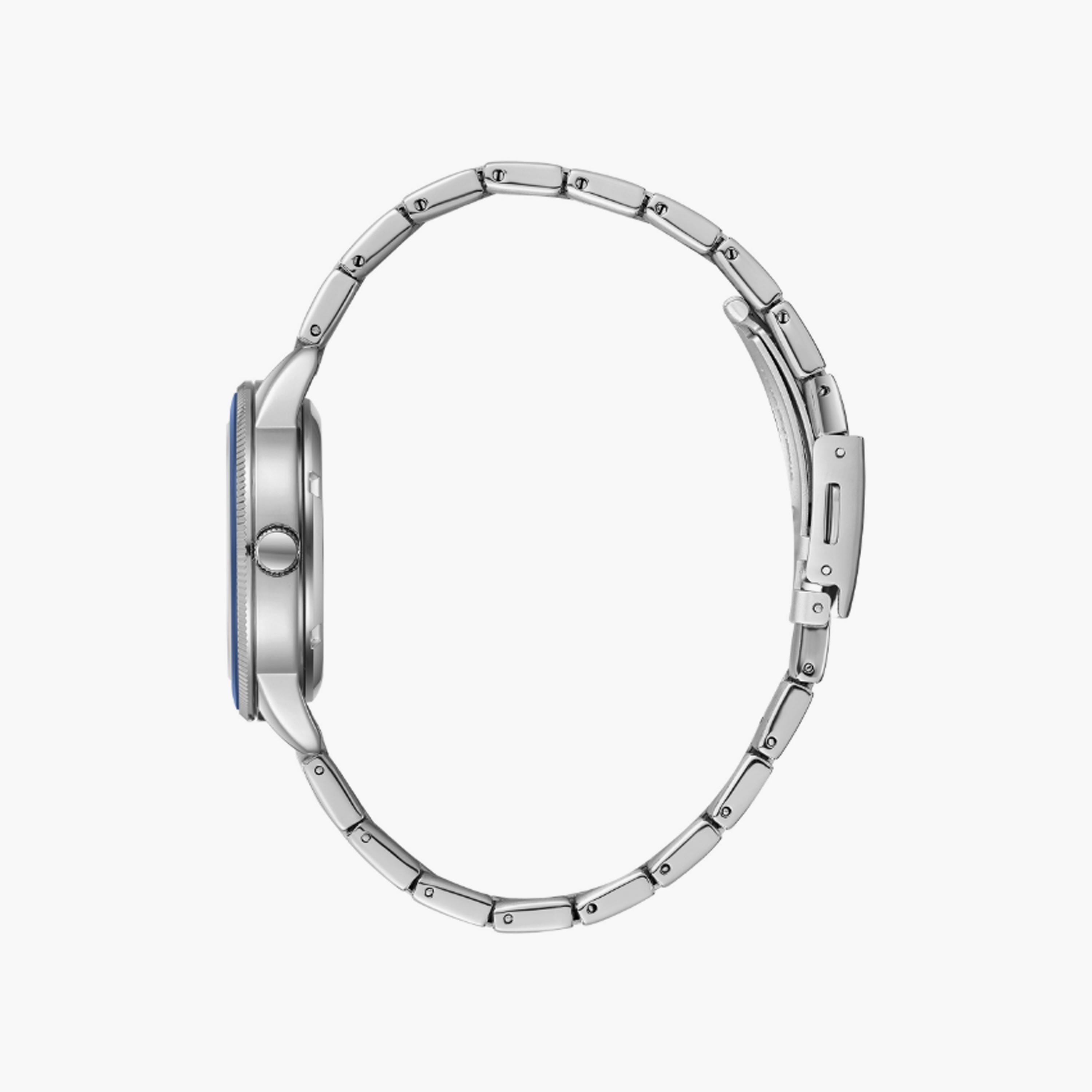 SL.9.2339.3.03 | سلازنغر ساعة حريمي انالوج وسوار ستانلس ستيل فضي مقاس 35 مم-women-watchesandjewellery-watches-image-2