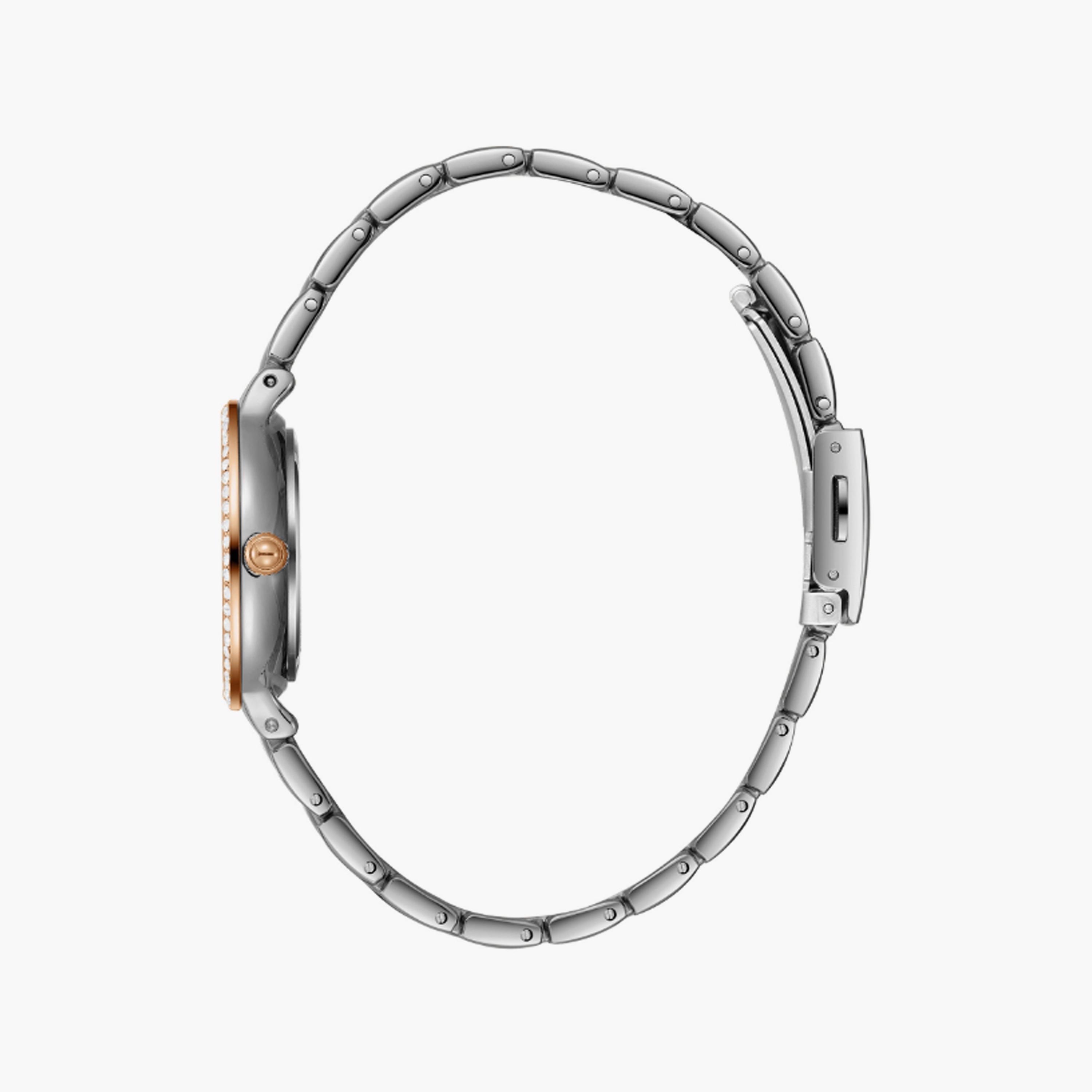 SL.9.2335.3.06 | سلازنغر ساعة حريمي انالوج وسوار ستانلس ستيل وردي ذهبي مقاس 30 مم-women-watchesandjewellery-watches-image-2