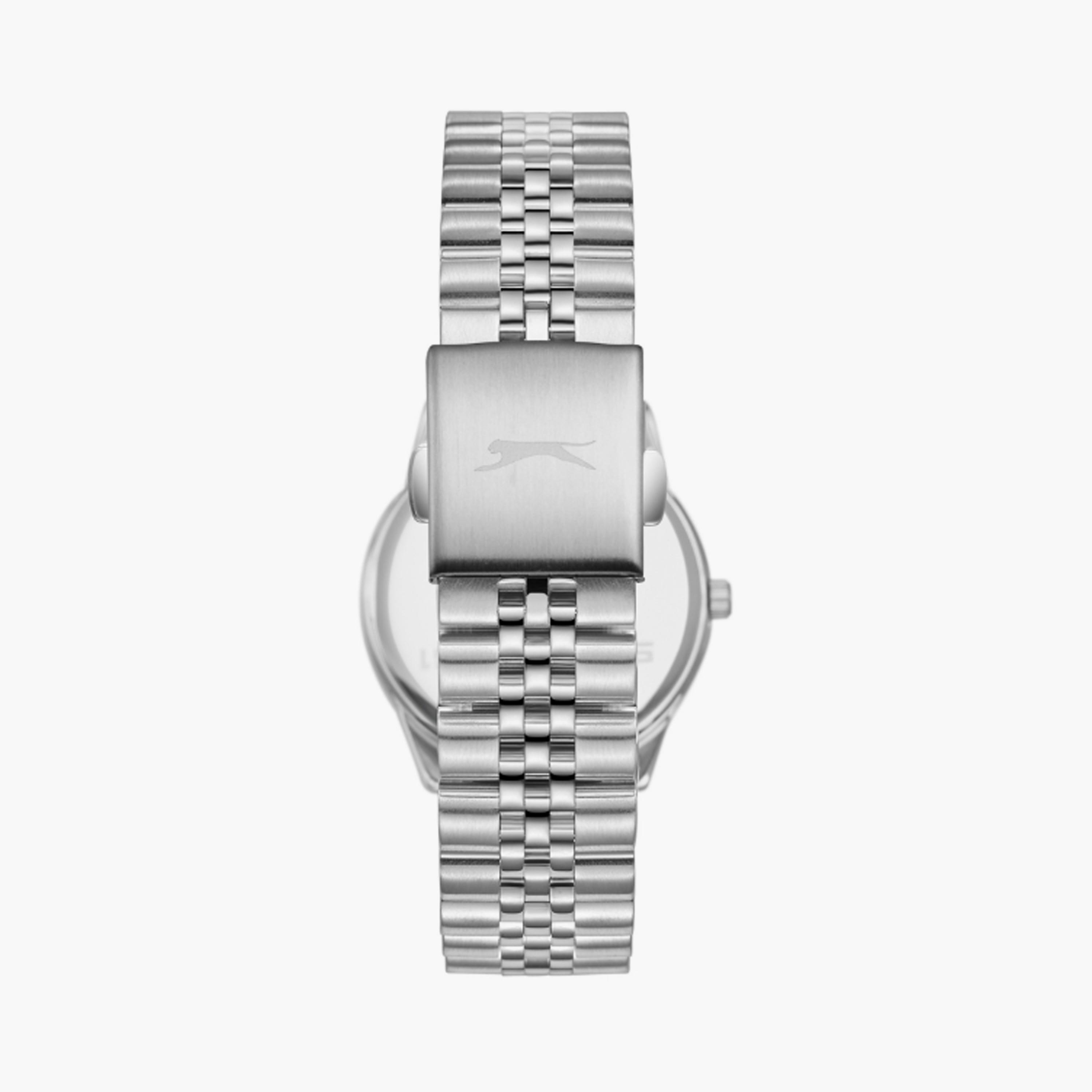 Slazenger Women's 33 MM Silver Multi-Function Stainless Steel Watch | SL.9.2408.4.04-women-watchesandjewellery-watches-image-3