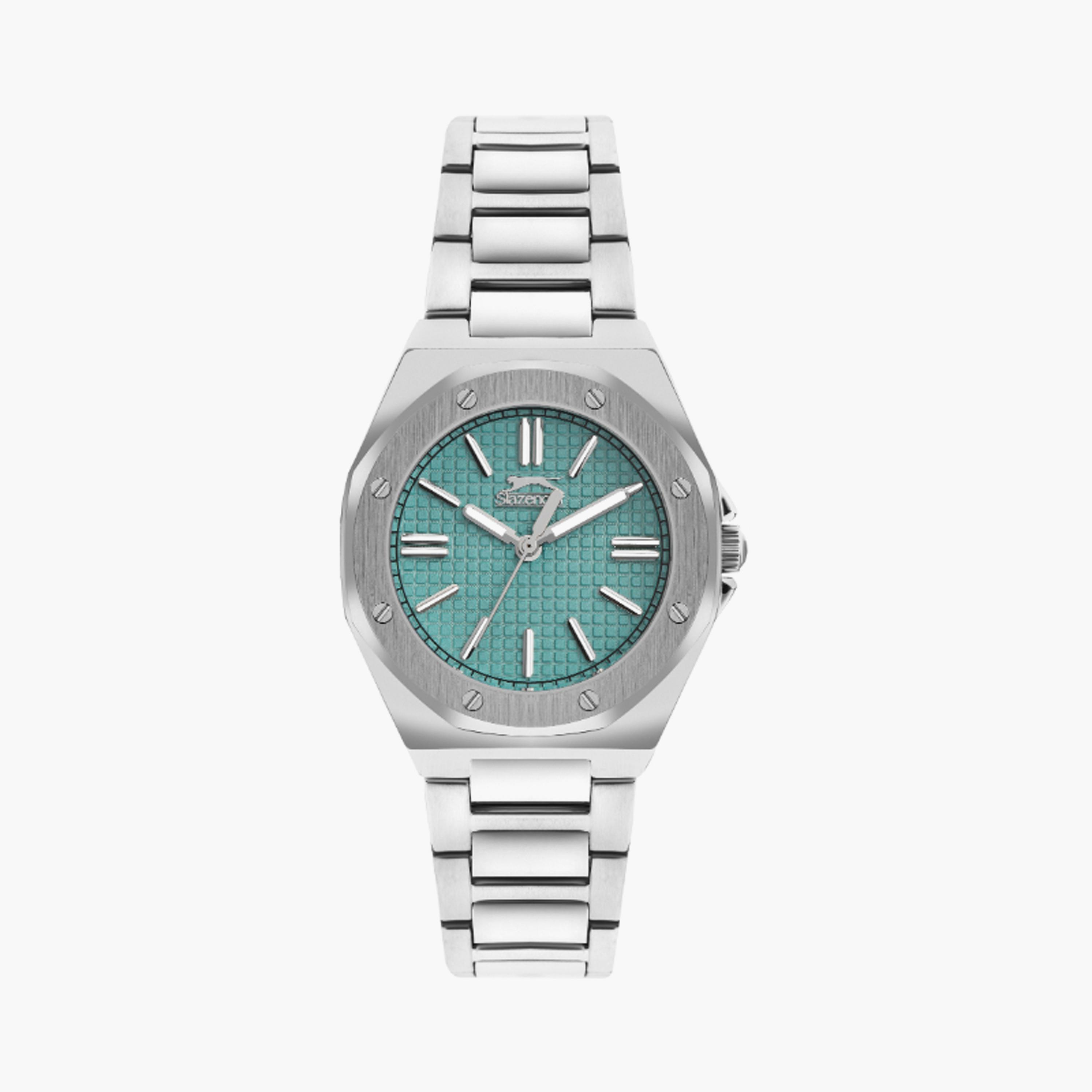 SL.9.2306.3.06 | سلازنغر ساعة حريمي انالوج وسوار ستانلس ستيل فضي مقاس 31 مم-women-watchesandjewellery-watches-image-1