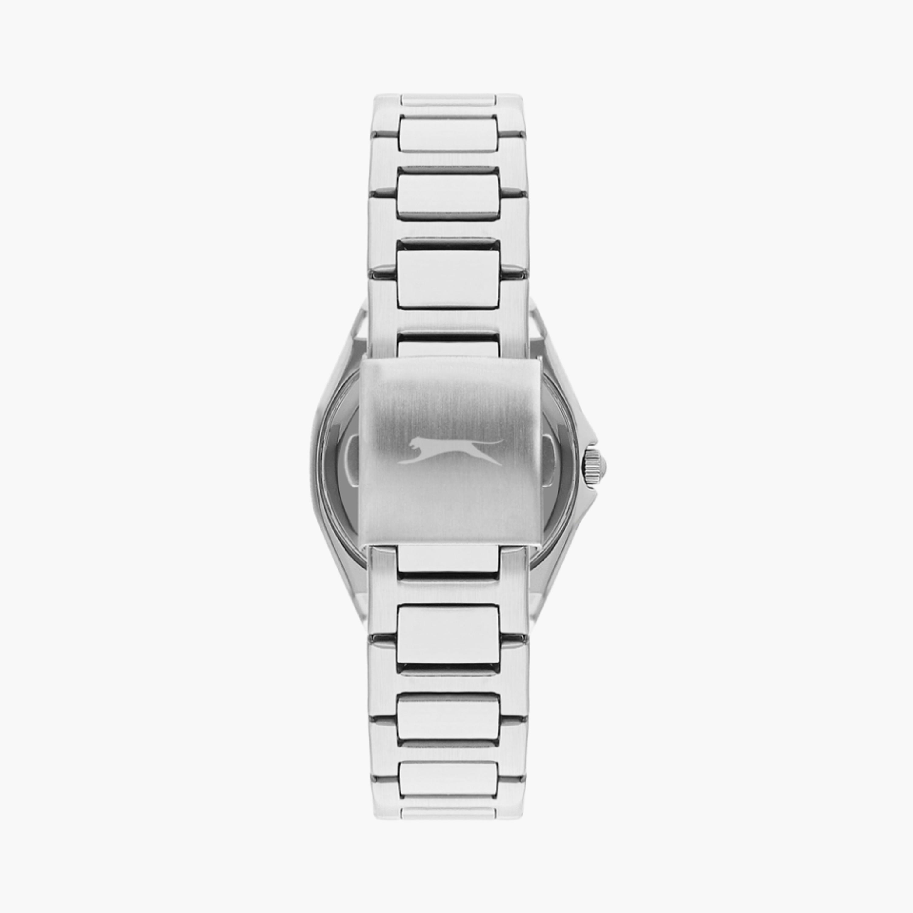 Slazenger Women's 31 MM Silver Analog Stainless Steel Watch | SL.9.2306.3.06-women-watchesandjewellery-watches-image-3