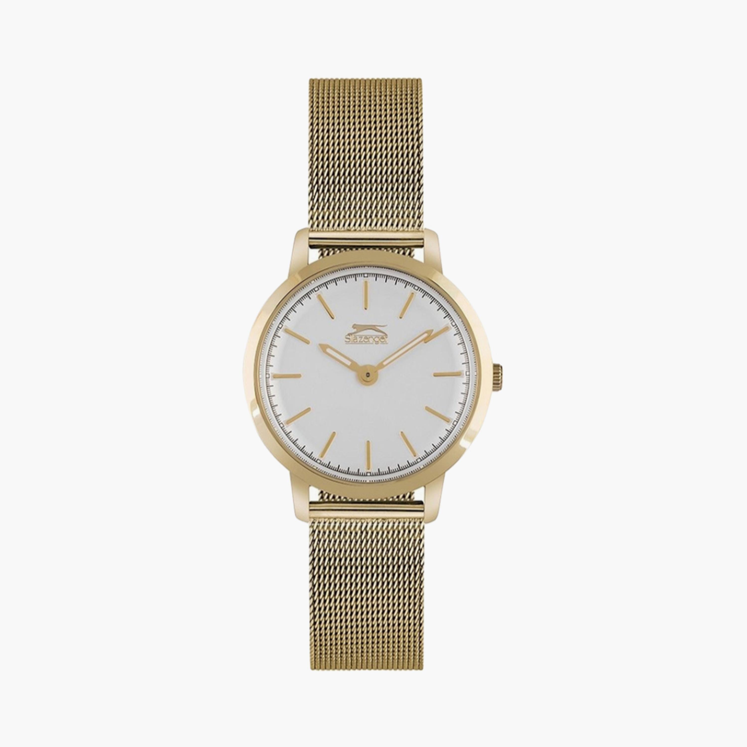SL.9.6238.3.09 | سلازنغر ساعة حريمي انالوج وسوار معدني ذهبي مقاس 35 مم-women-watchesandjewellery-watches-image-1