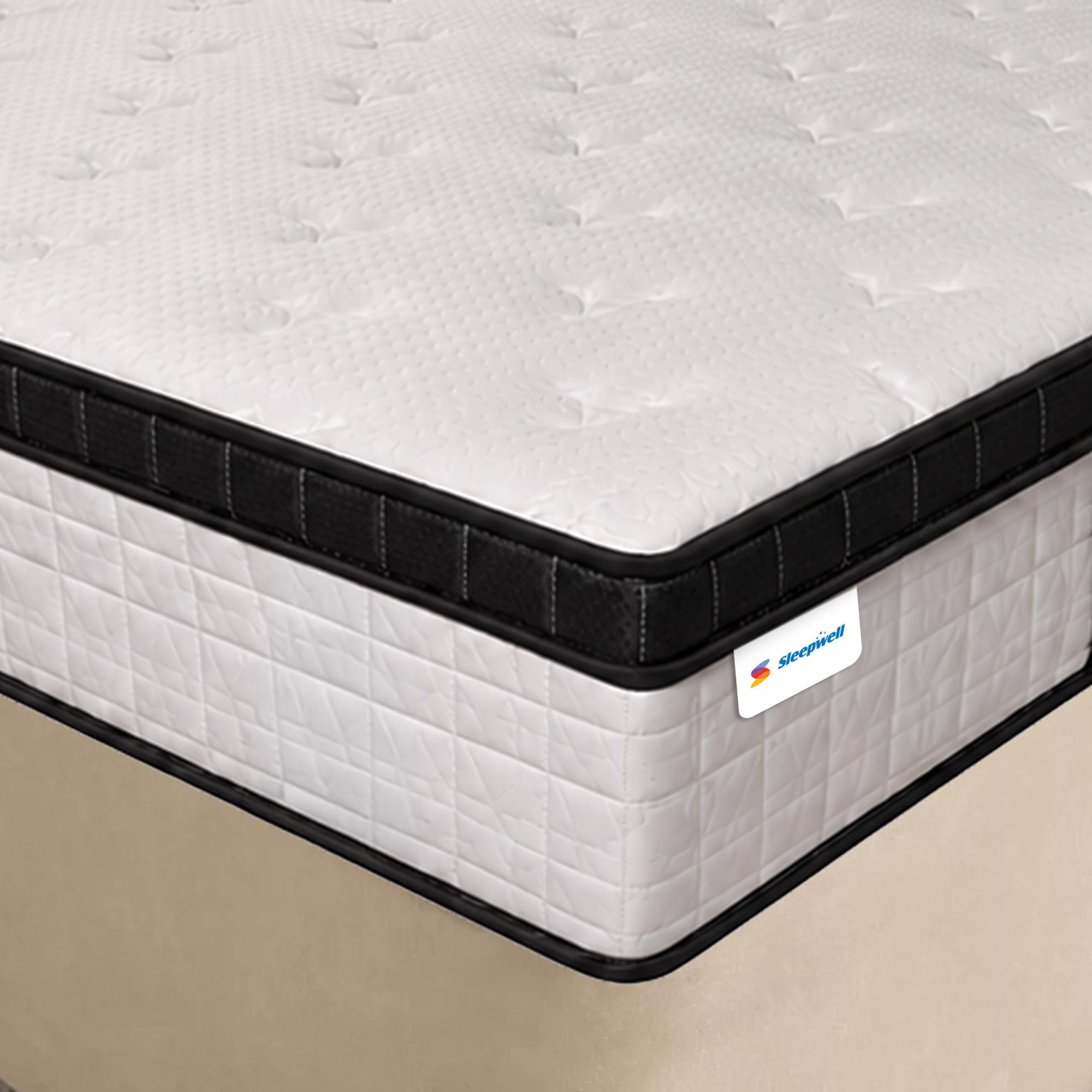 Sleepwell Nexa Premium Memory Foam 3-Zone Resitec Acuprofile Queen Mattress - 200x160x25 cm