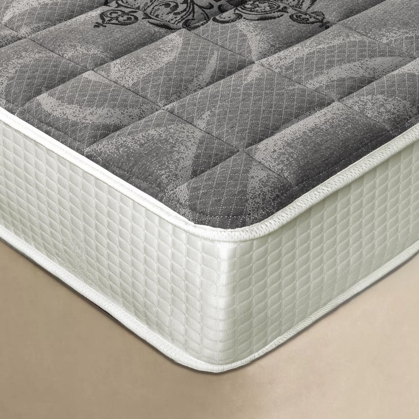 Kurl-On Spinekare Memory Foam Rubberized Coir Anti-Sag Rebonded Foam Queen Mattress - 200x160x20 cm