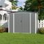 Oasis Casual Living Metal Garden Shed - 180x240x200 cm-InfluencerCodes_Ramadan26_All_20012026-image-1