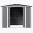Oasis Casual Living Metal Garden Shed - 180x240x200 cm-InfluencerCodes_Ramadan26_All_20012026-image-4