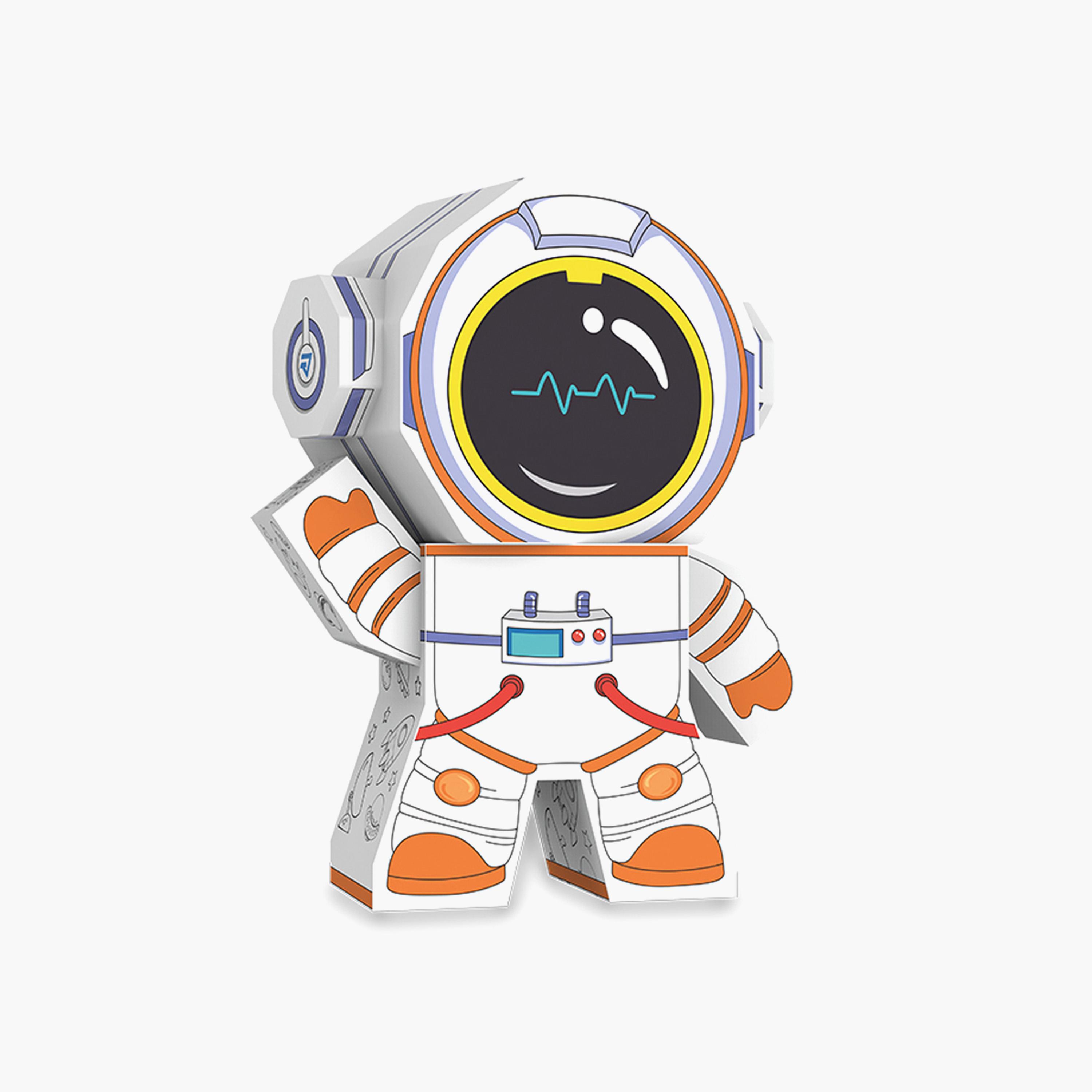 Eazy Kids DIY Creative Kit with 3-Piece Pans - Spaceman - 3 Years+-school-artsandcrafts-image-1