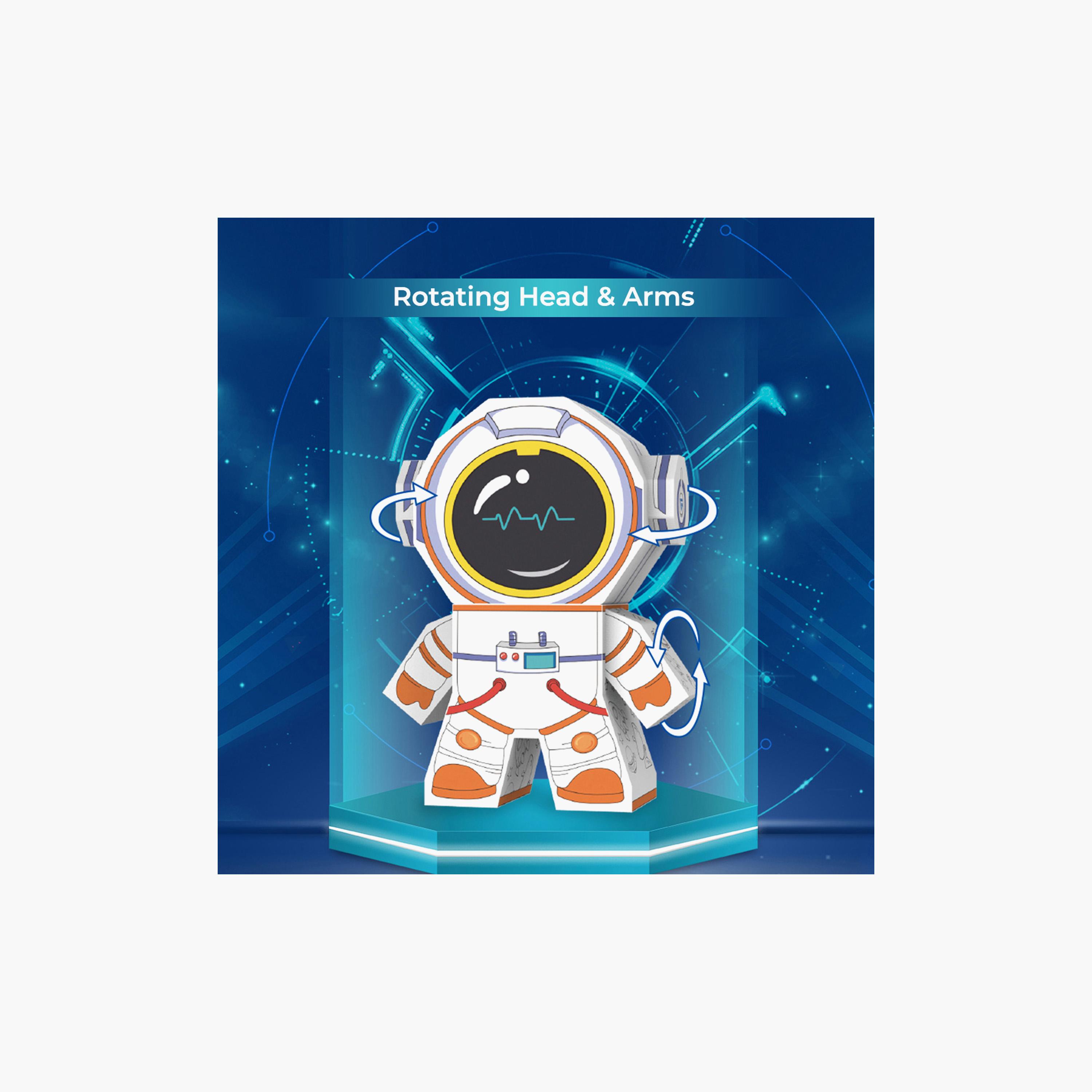 Eazy Kids DIY Creative Kit with 3-Piece Pans - Spaceman - 3 Years+-school-artsandcrafts-image-2