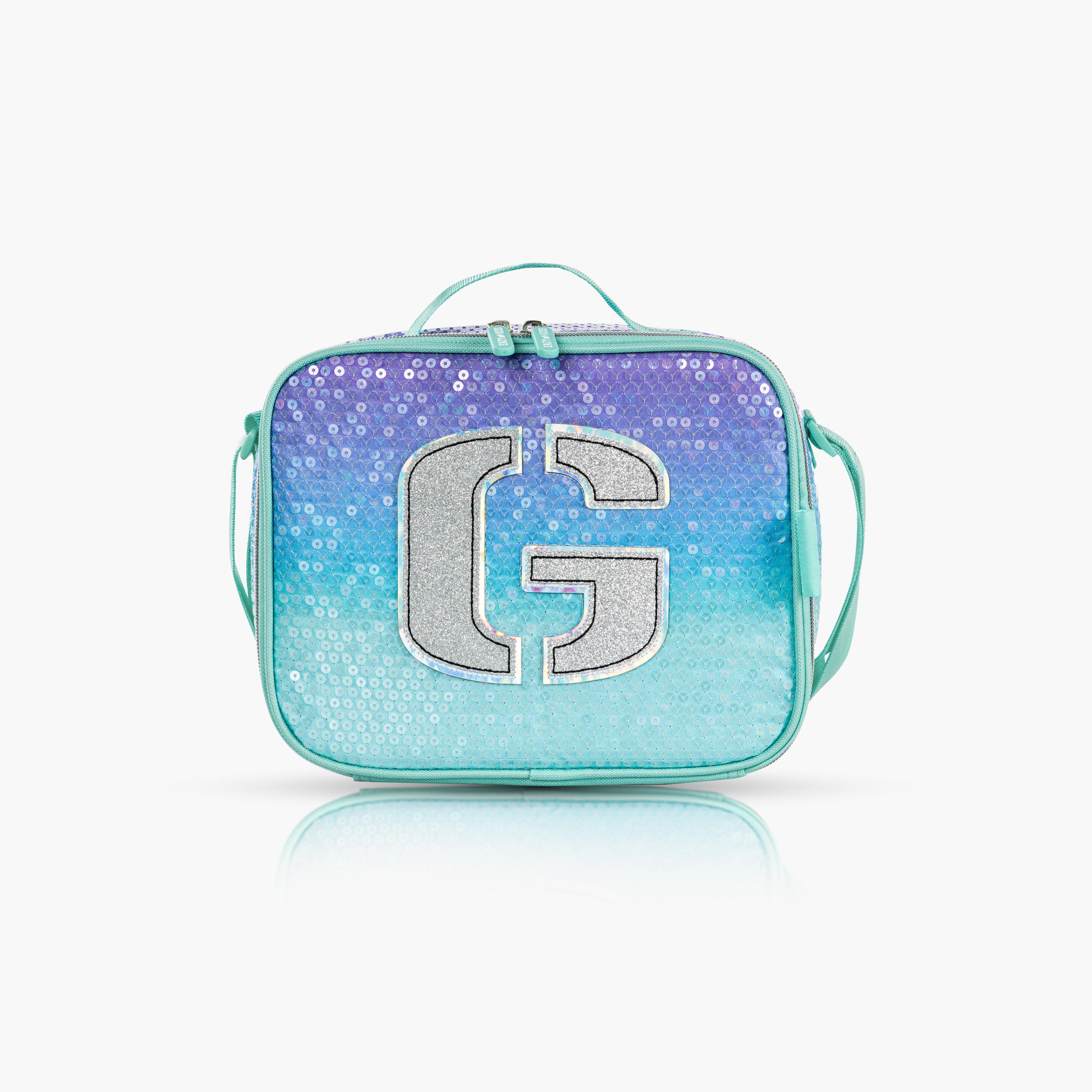 Eazy Kids 4-Piece Backpack with Trolley, Lunch Bag & Pencil Case - 17 Inch - Girl Glitter - Green-school-bagsandbackpacks-trolleybags-image-11