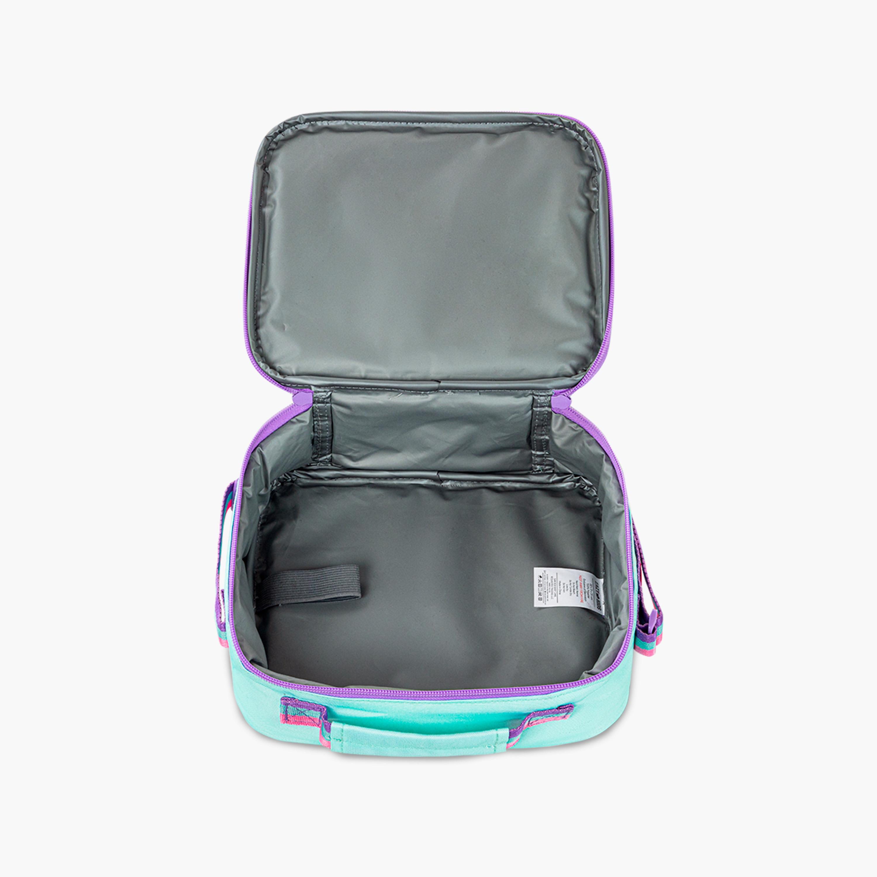 Eazy Kids School Bag with Trolley, Lunch Bag & Pencil Pouch - 17 Inch - Love - Green-school-bagsandbackpacks-trolleybags-image-15