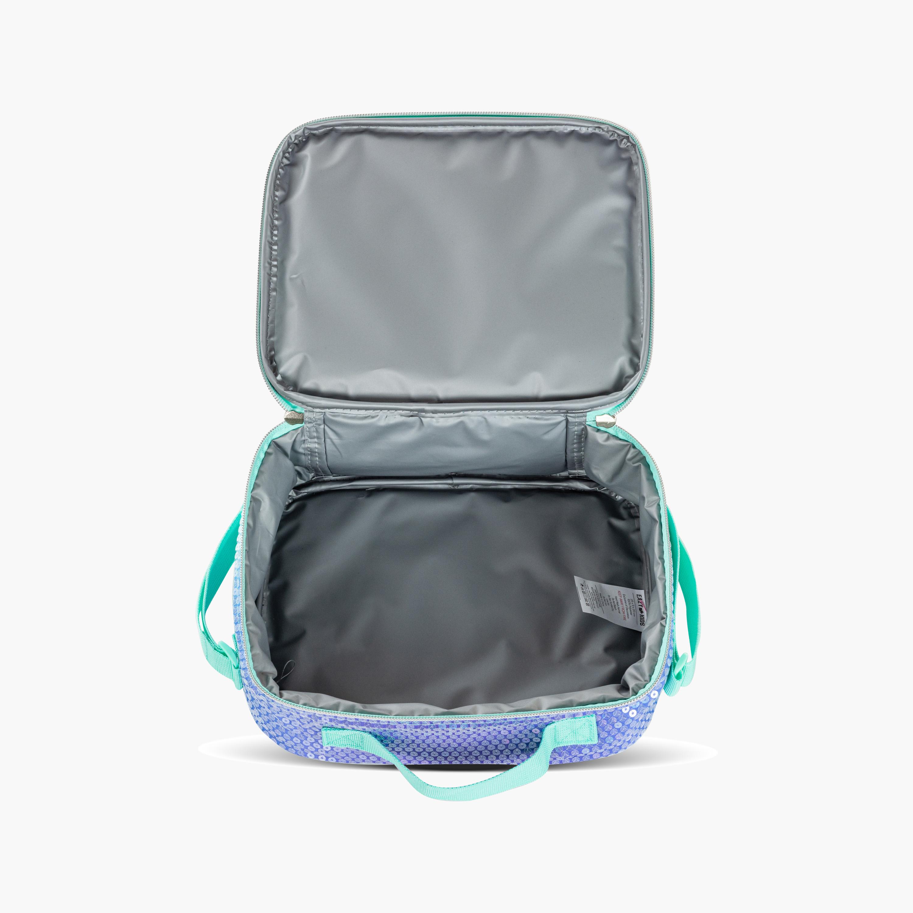 Eazy Kids 4-Piece Backpack Set- 17 Inch - Girl Glitter - Green-school-bagsandbackpacks-sets-image-12