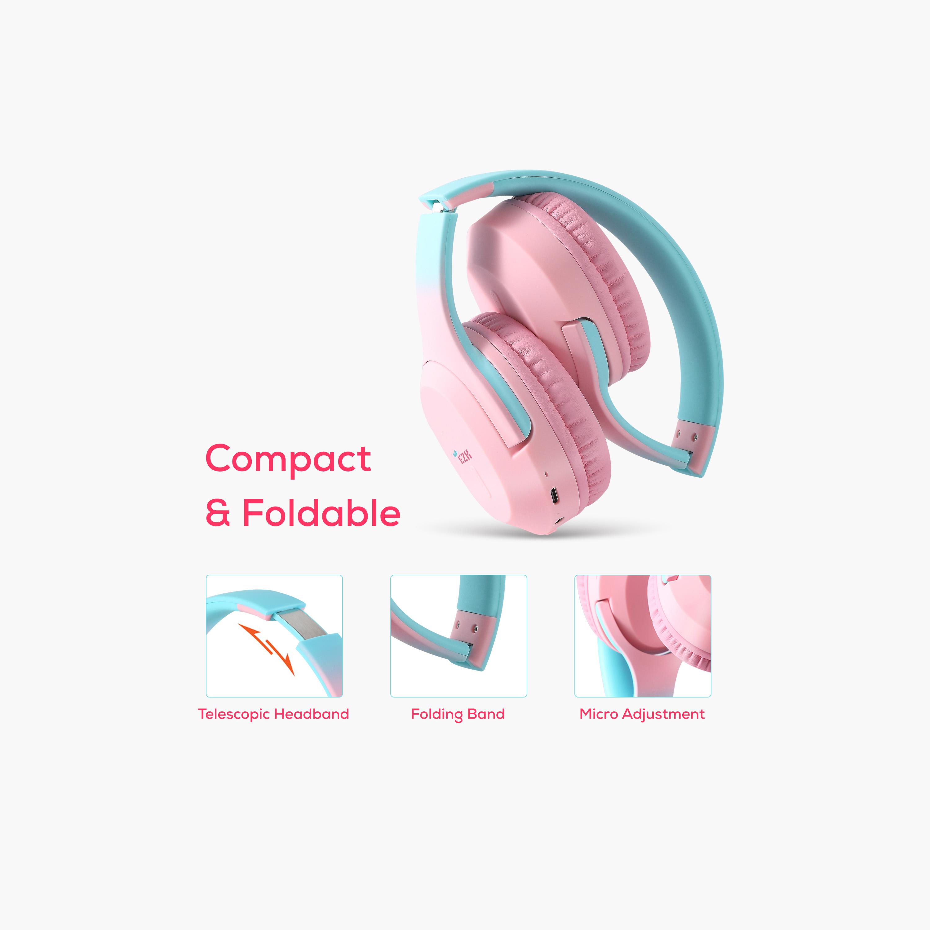 طقم حقيبة ظهر إيزي كيدز من 4 قطع - 17 بوصة - للبنات - لامعة - أخضر-school-bagsandbackpacks-sets-image-4