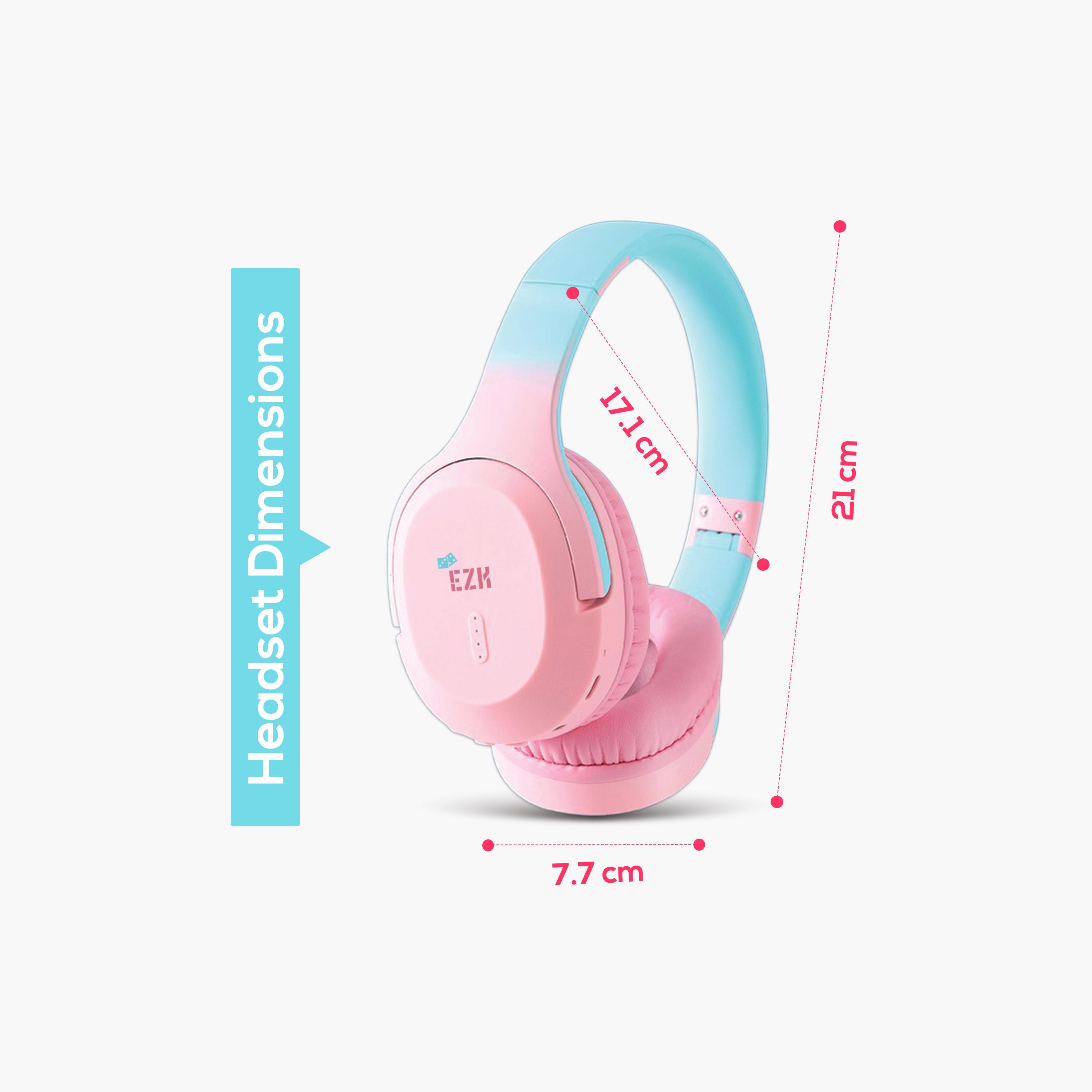 مجموعة حقيبة ظهر إيزي كيدز من 5 قطع - 17 بوصة - زهري - أخضر-school-bagsandbackpacks-sets-image-3
