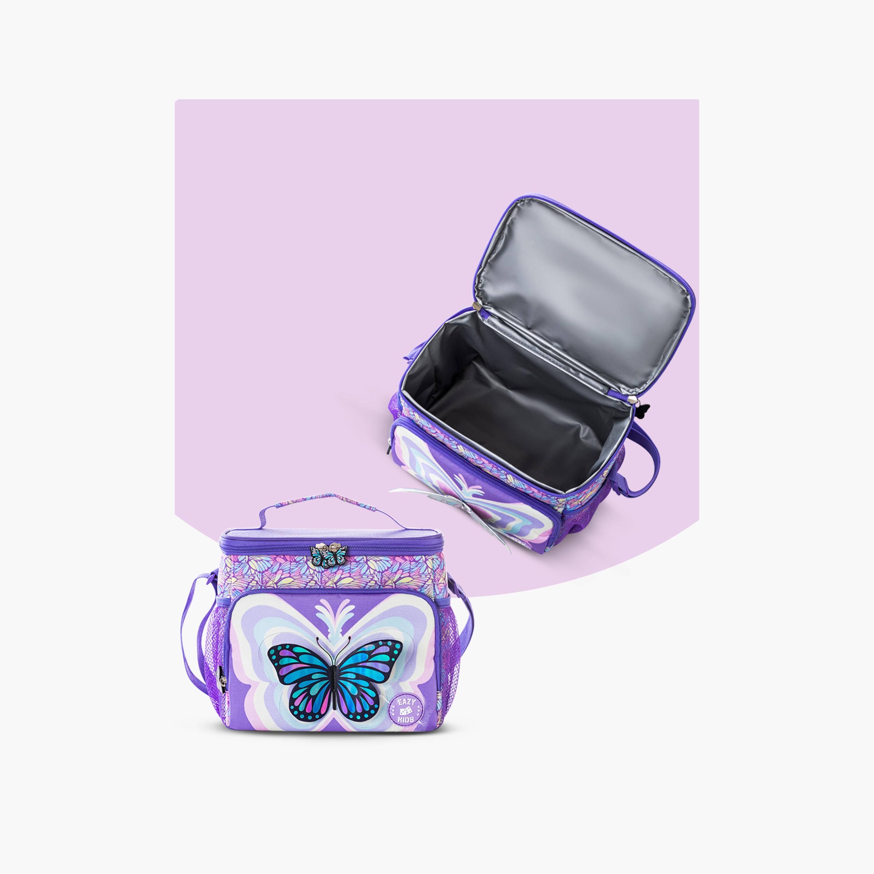 Eazy Kids 9-Piece Backpack Set - 18 Inch - 3D Butterfly - Purple-school-bagsandbackpacks-trolleybags-image-11