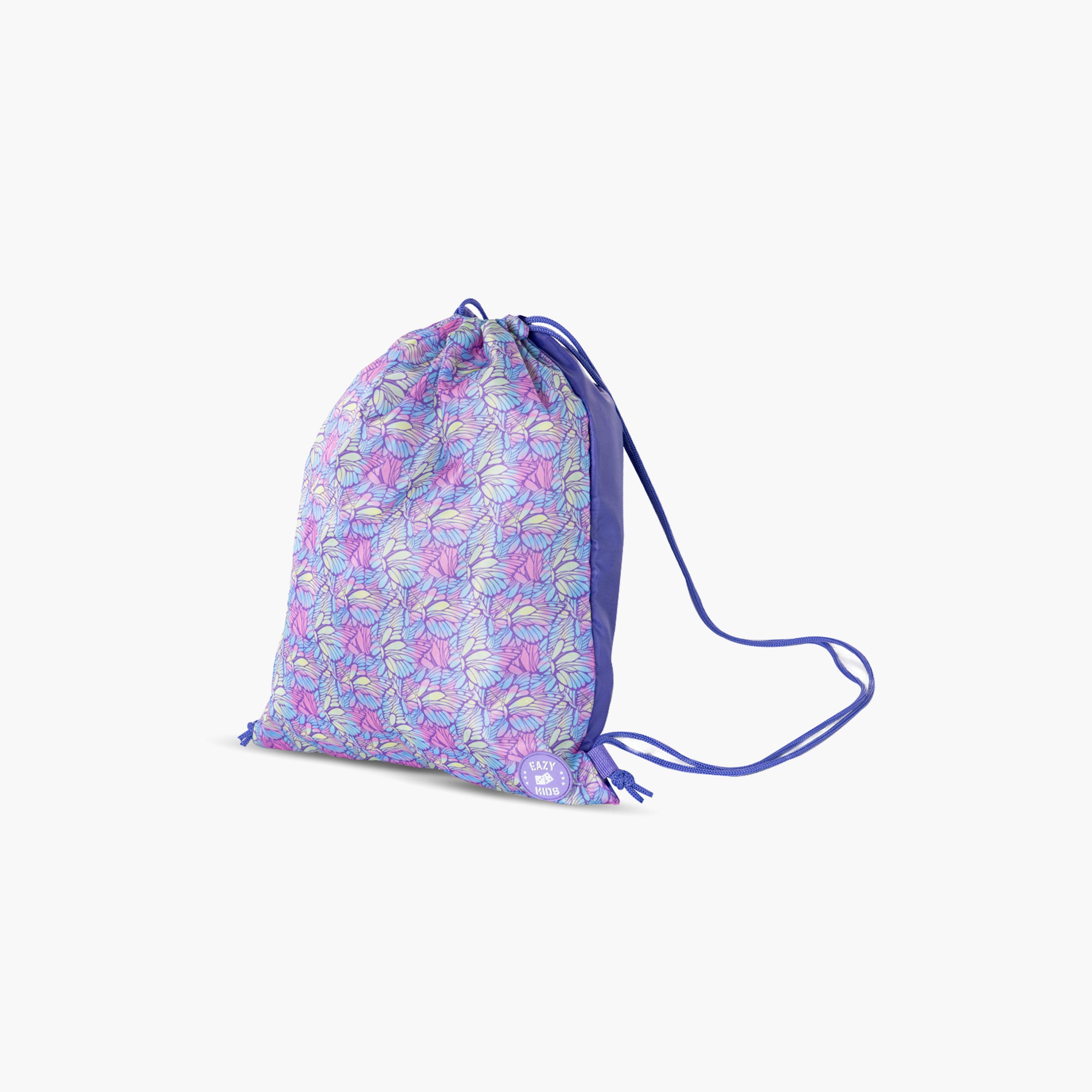 Eazy Kids 9-Piece Backpack Set - 18 Inch - 3D Butterfly - Purple-school-bagsandbackpacks-trolleybags-image-2